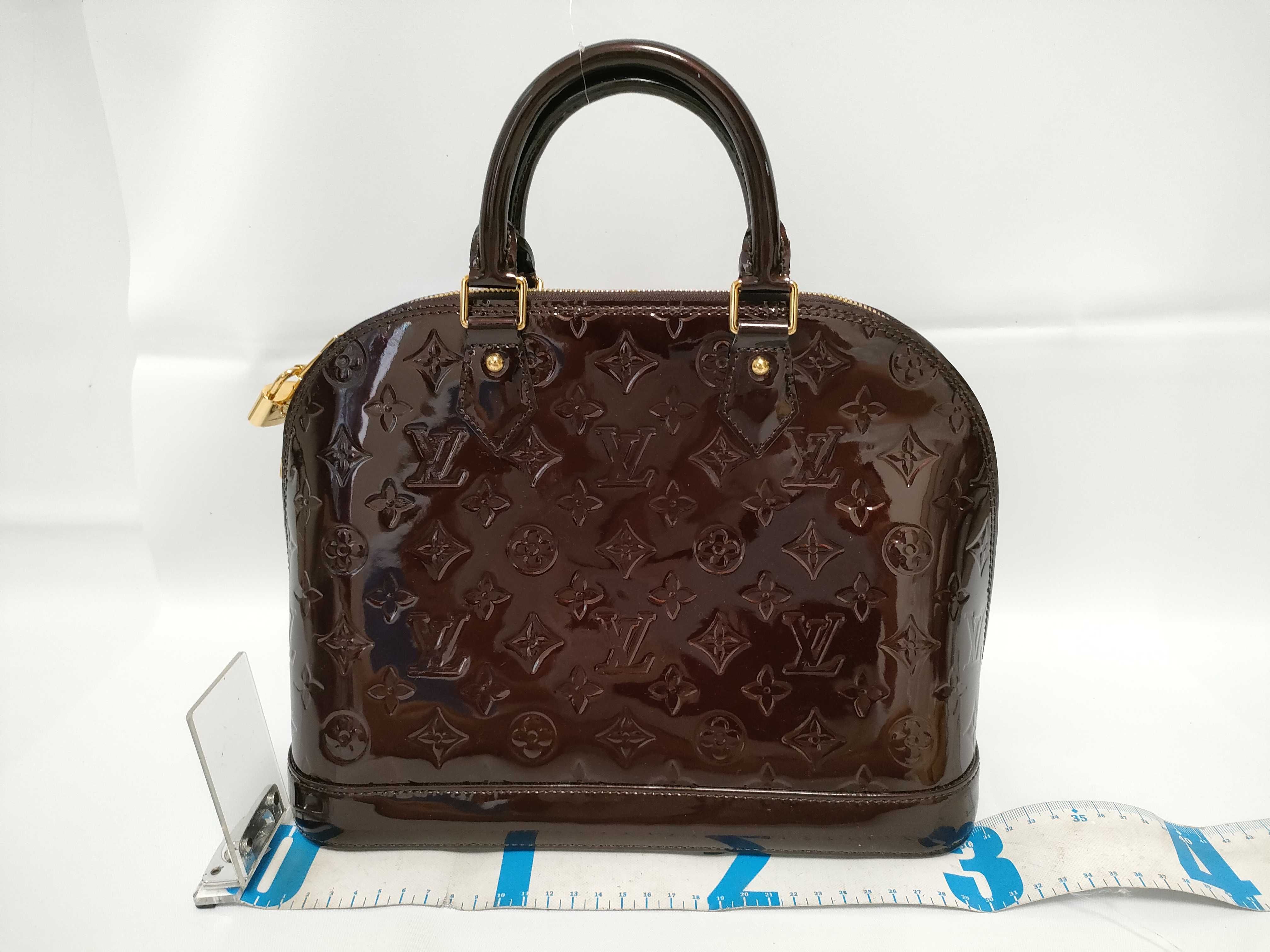 Vernis Alma MM M90024 SN1183 Purple Handbag — view 2