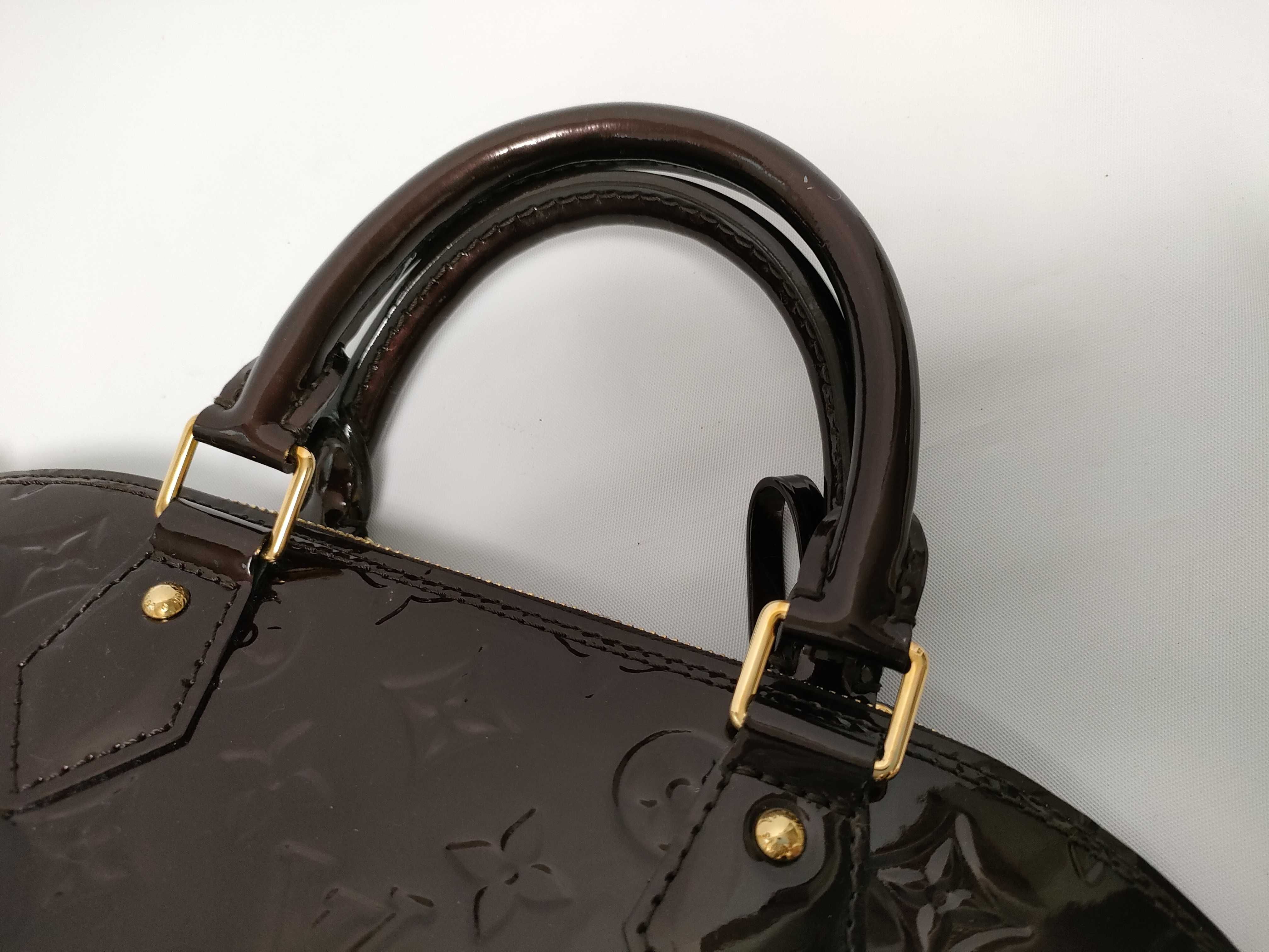 Vernis Alma MM M90024 SN1183 Purple Handbag — view 3