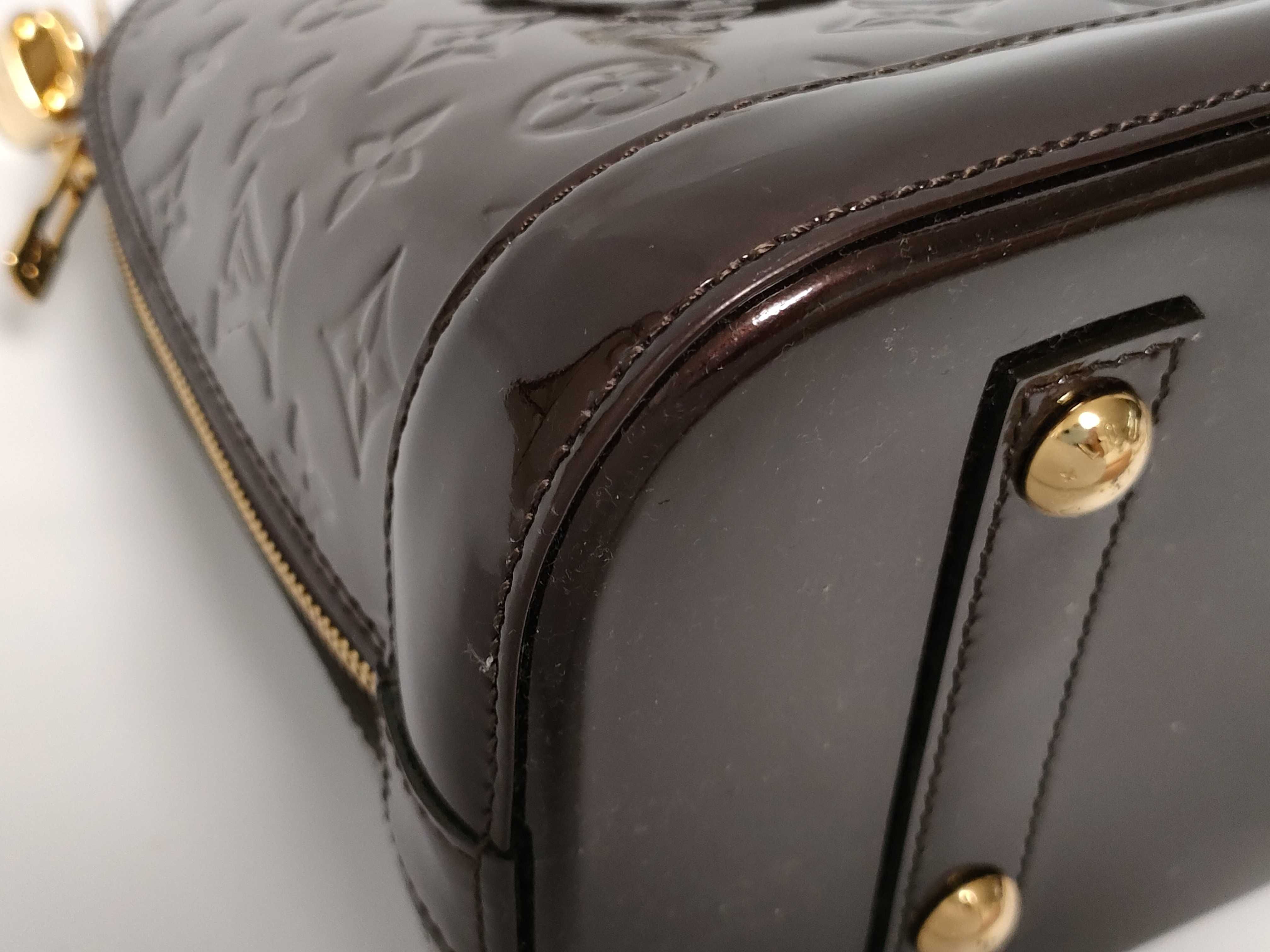 Vernis Alma MM M90024 SN1183 Purple Handbag — view 7