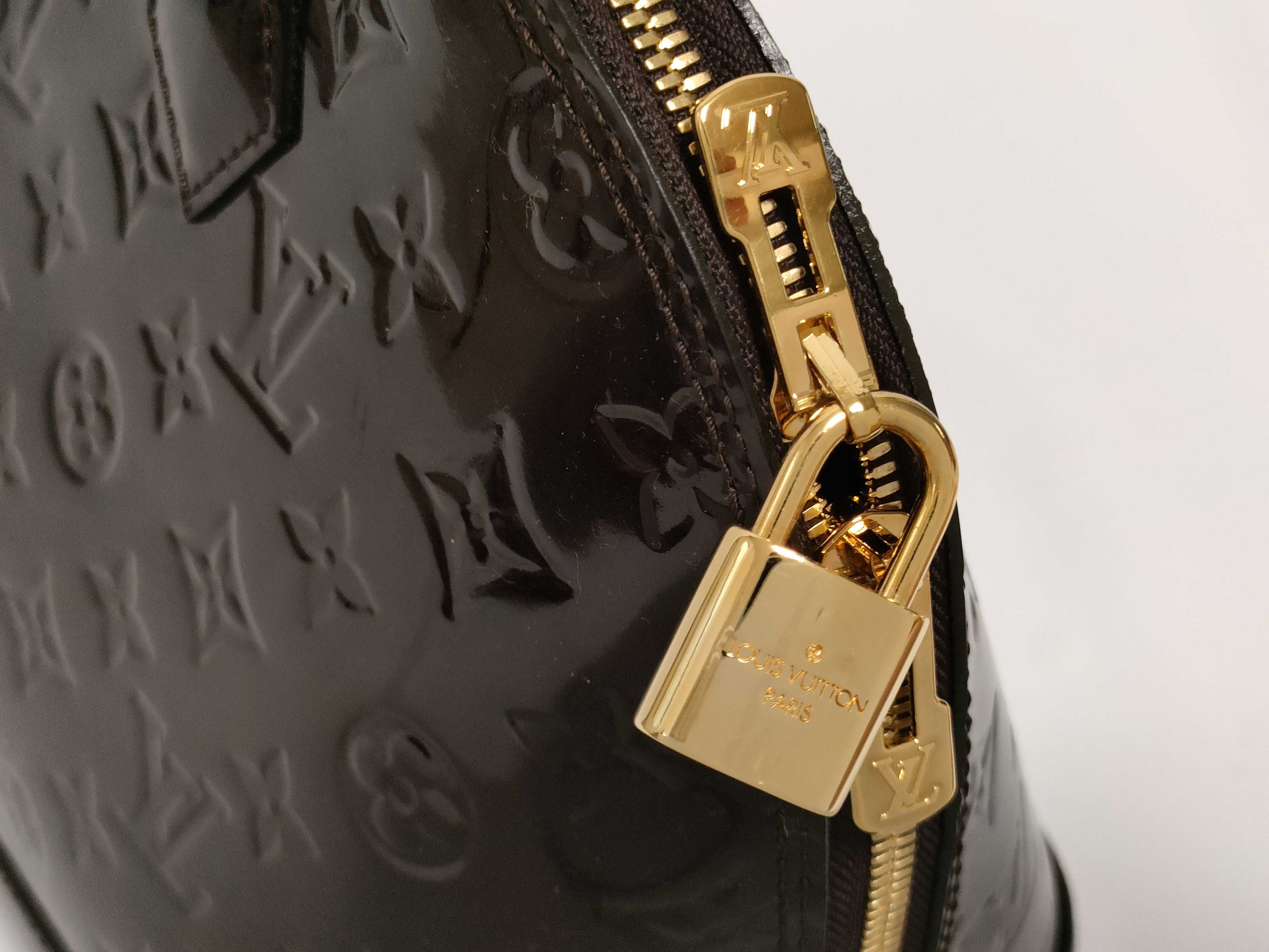 Vernis Alma MM M90024 SN1183 Purple Handbag — view 8