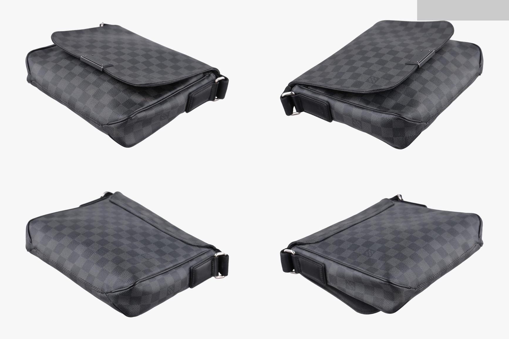 District PM Damier Graphite Noir — view 4