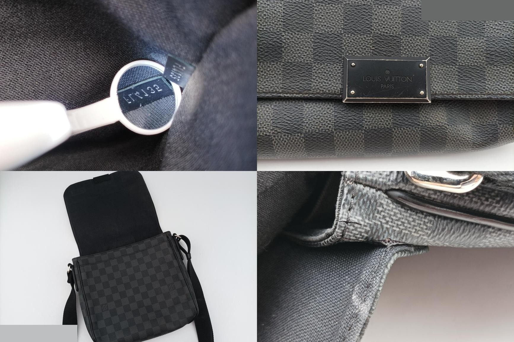 District PM Damier Graphite Noir — view 8