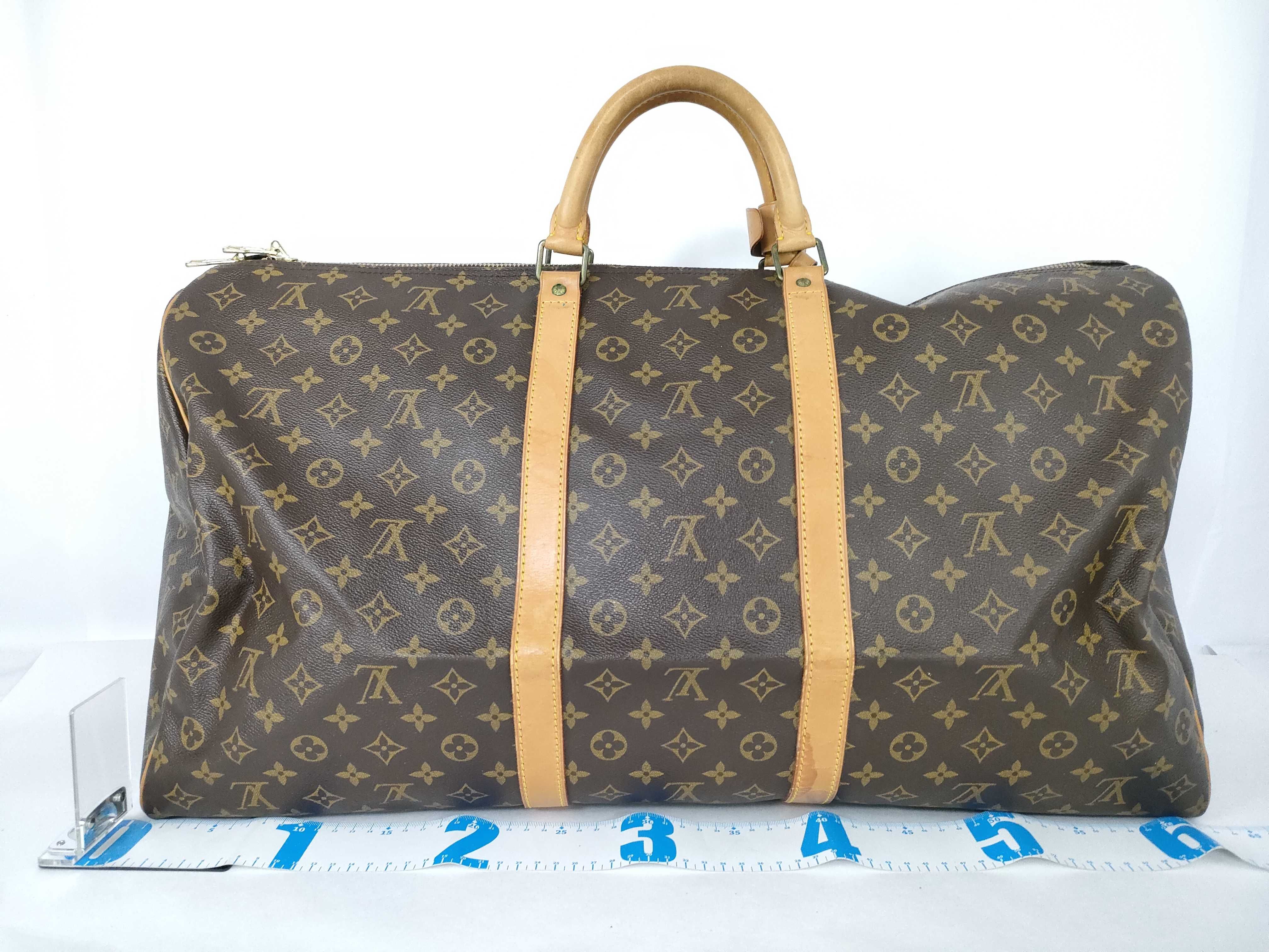 Monogram LV Keepall 60 Boston Bag — view 2