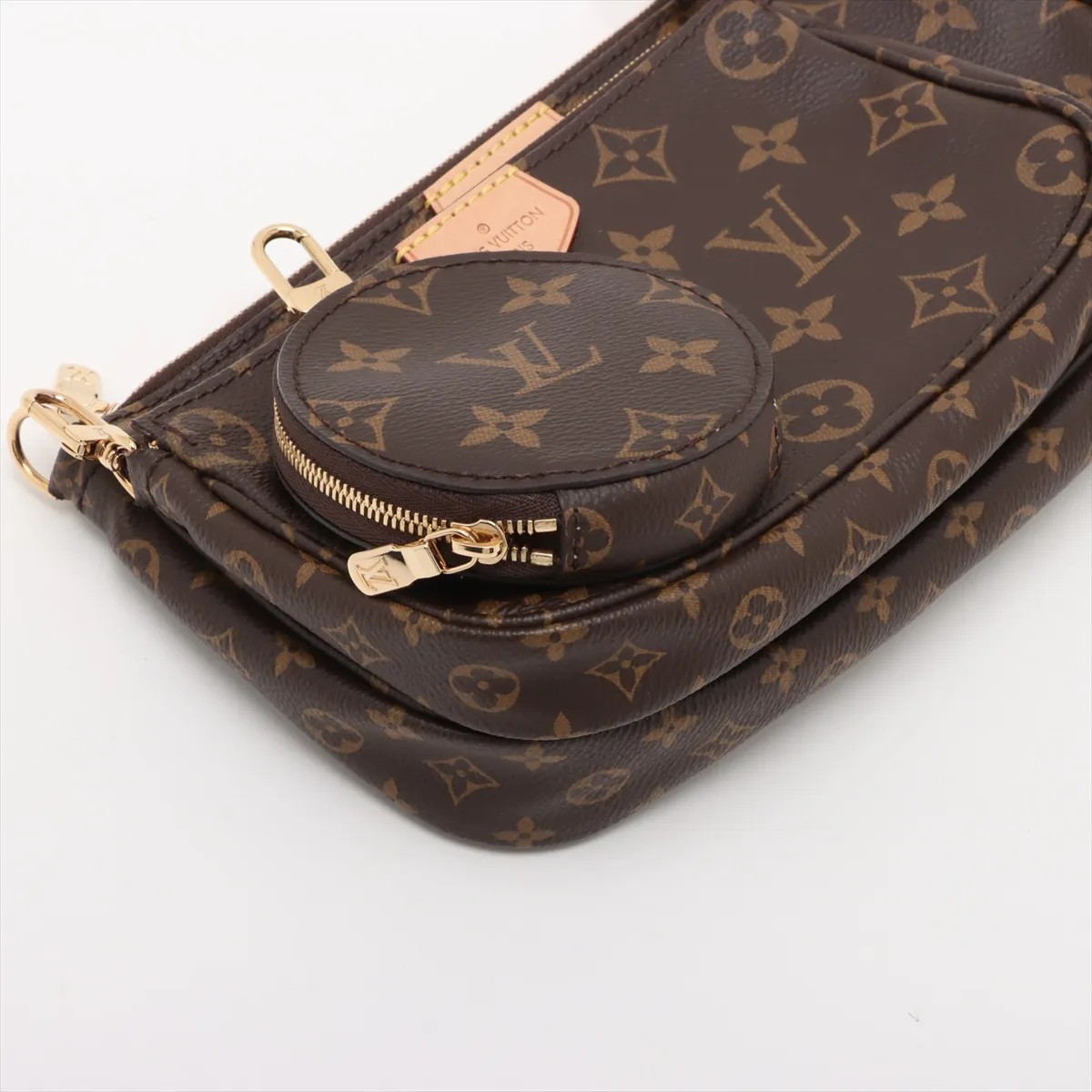 Monogram Multi Pochette Accessory M44840 Brown RFID Reactive — view 4