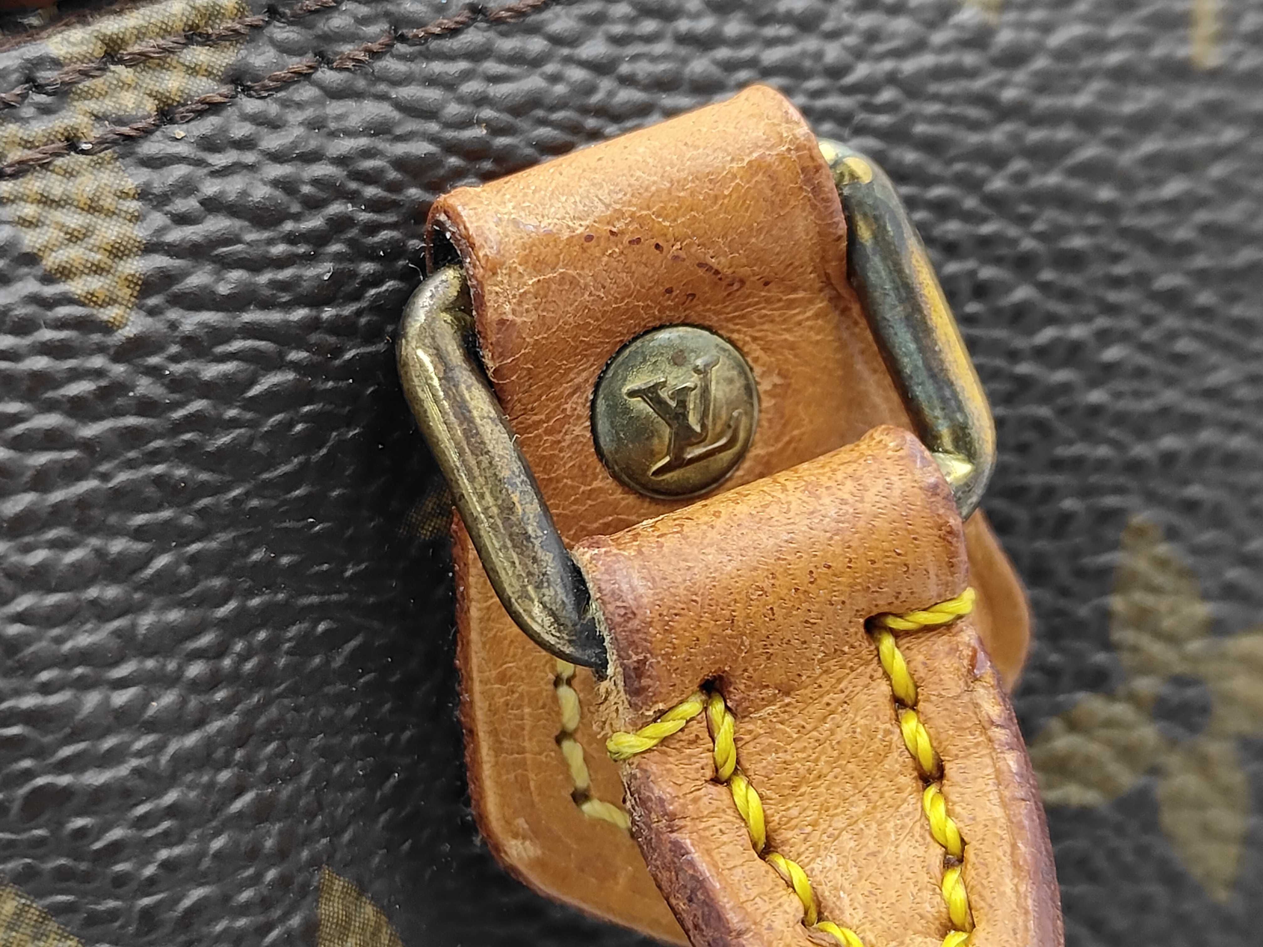 Mini Speedy M41534 with strap, France, Louis Vuitton Monogram handbag, crossbody, shoulder bag — view 5