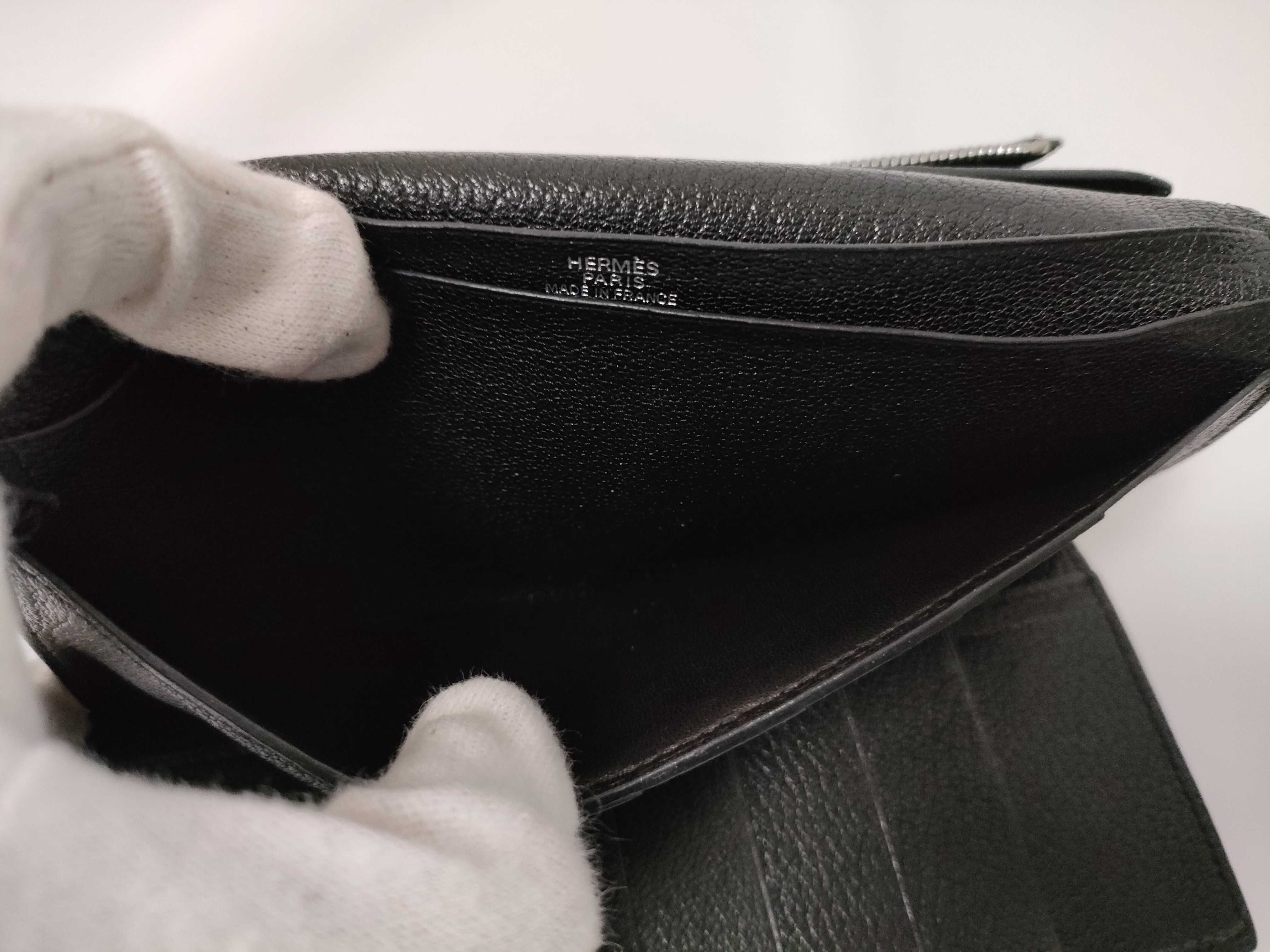 Bearn Leather Long Wallet H Stamp Wallet — view 12