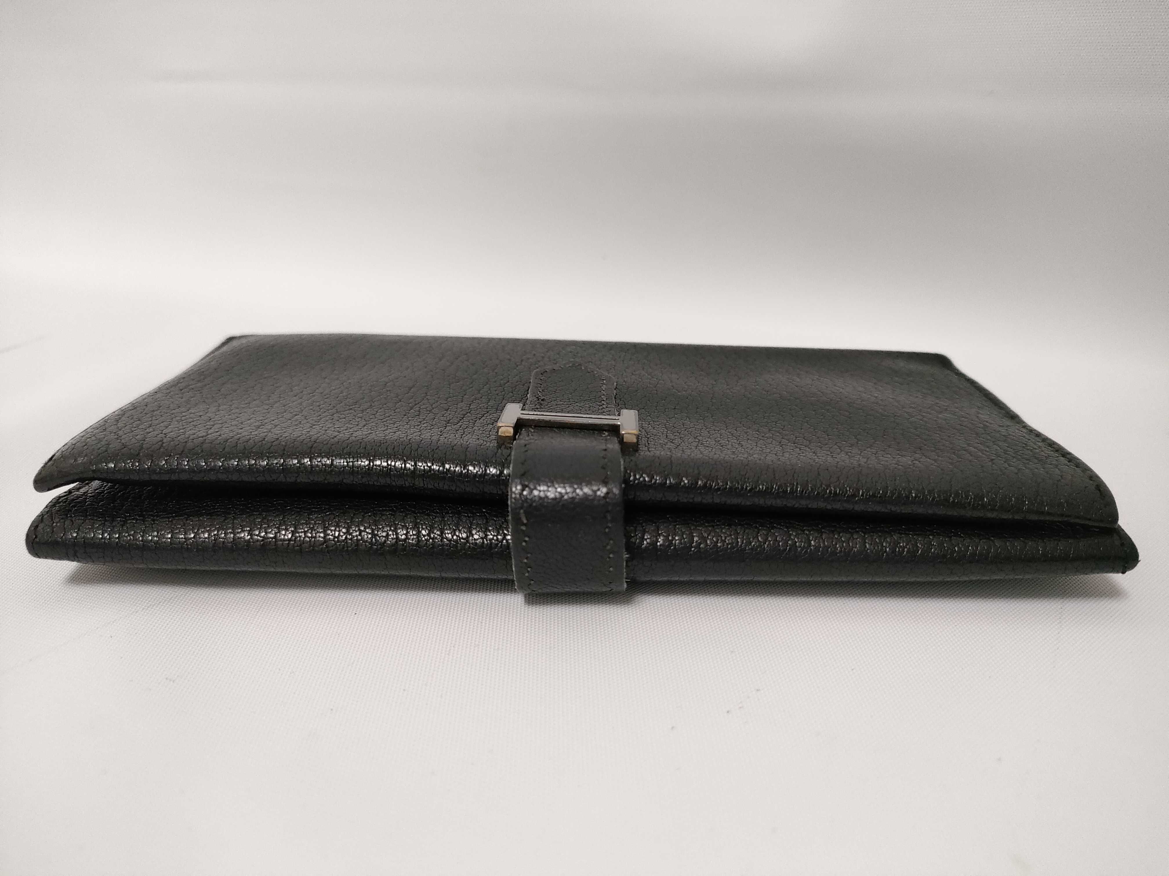 Bearn Leather Long Wallet H Stamp Wallet — view 3