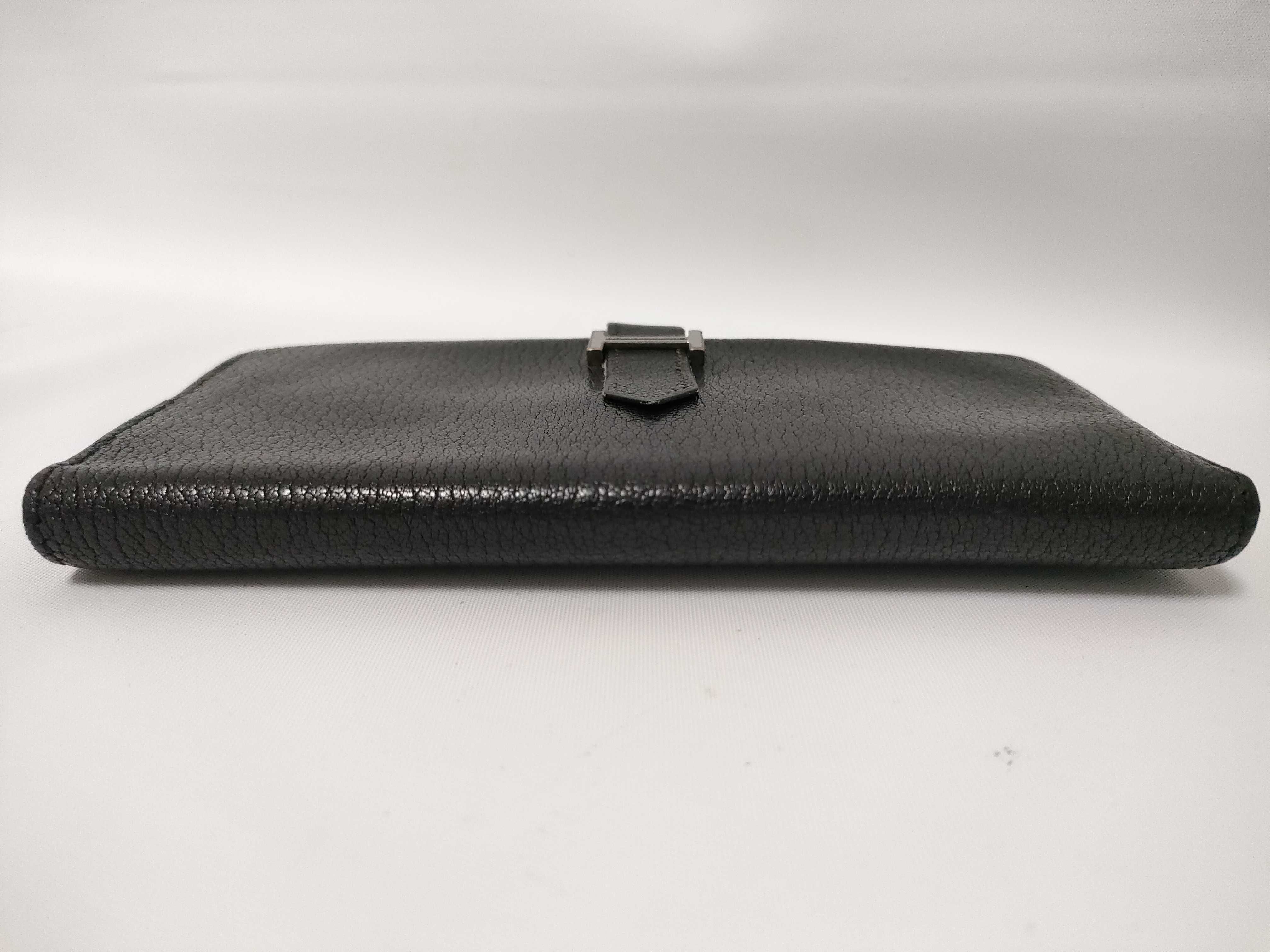 Bearn Leather Long Wallet H Stamp Wallet — view 5