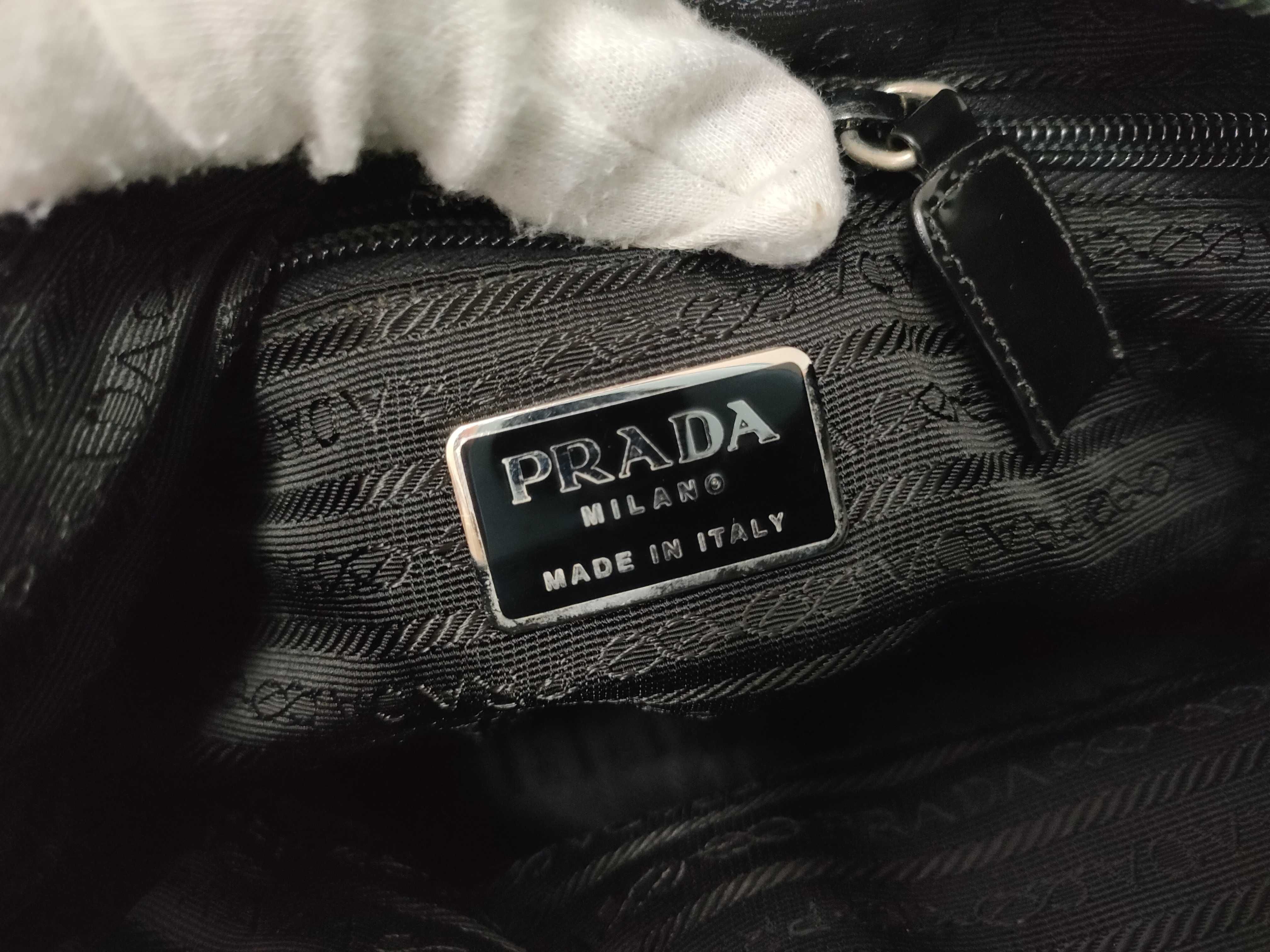 nylon Prada nylon shoulder bag — view 10