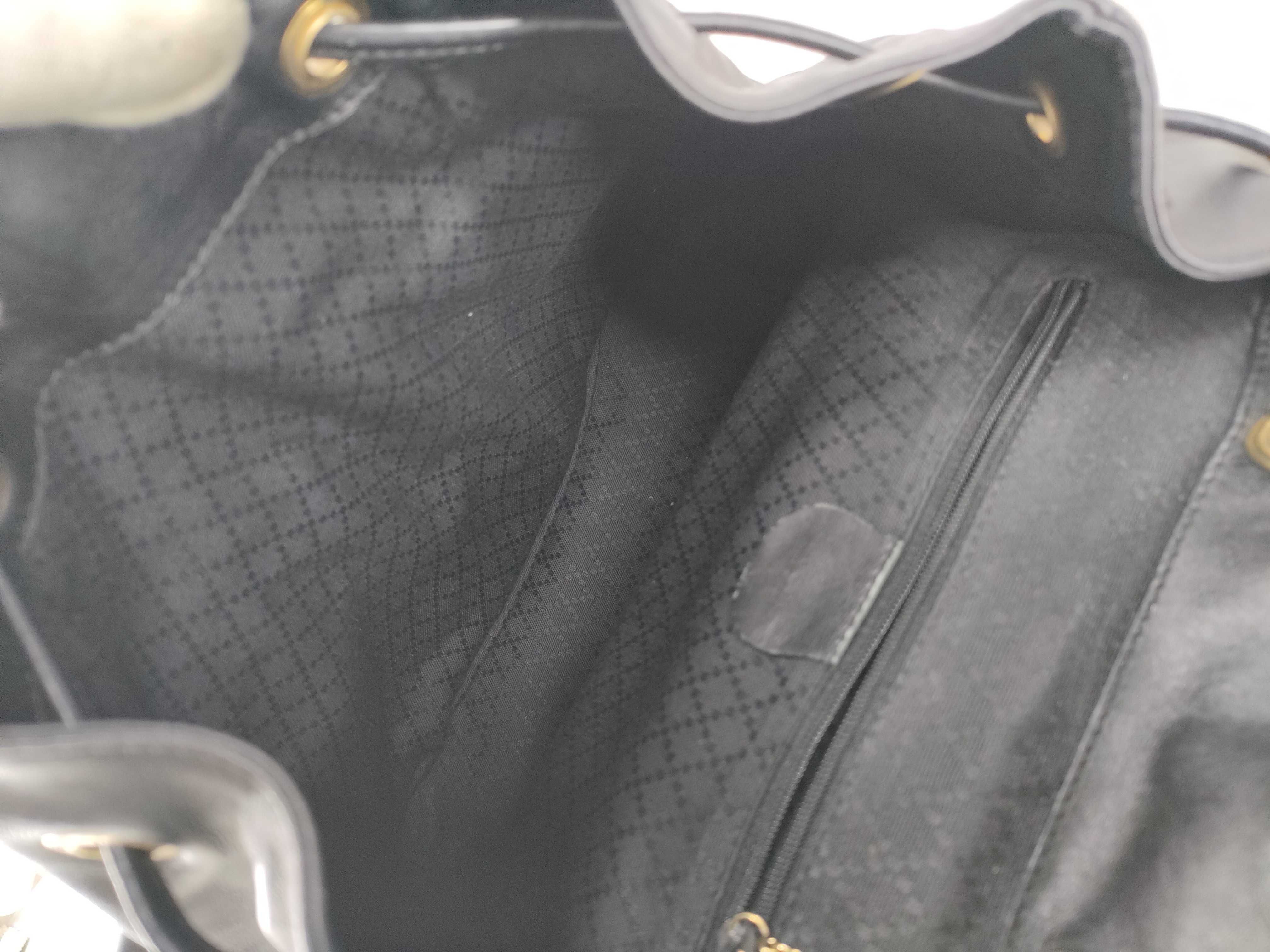 Bamboo Leather Black Backpack — view 11