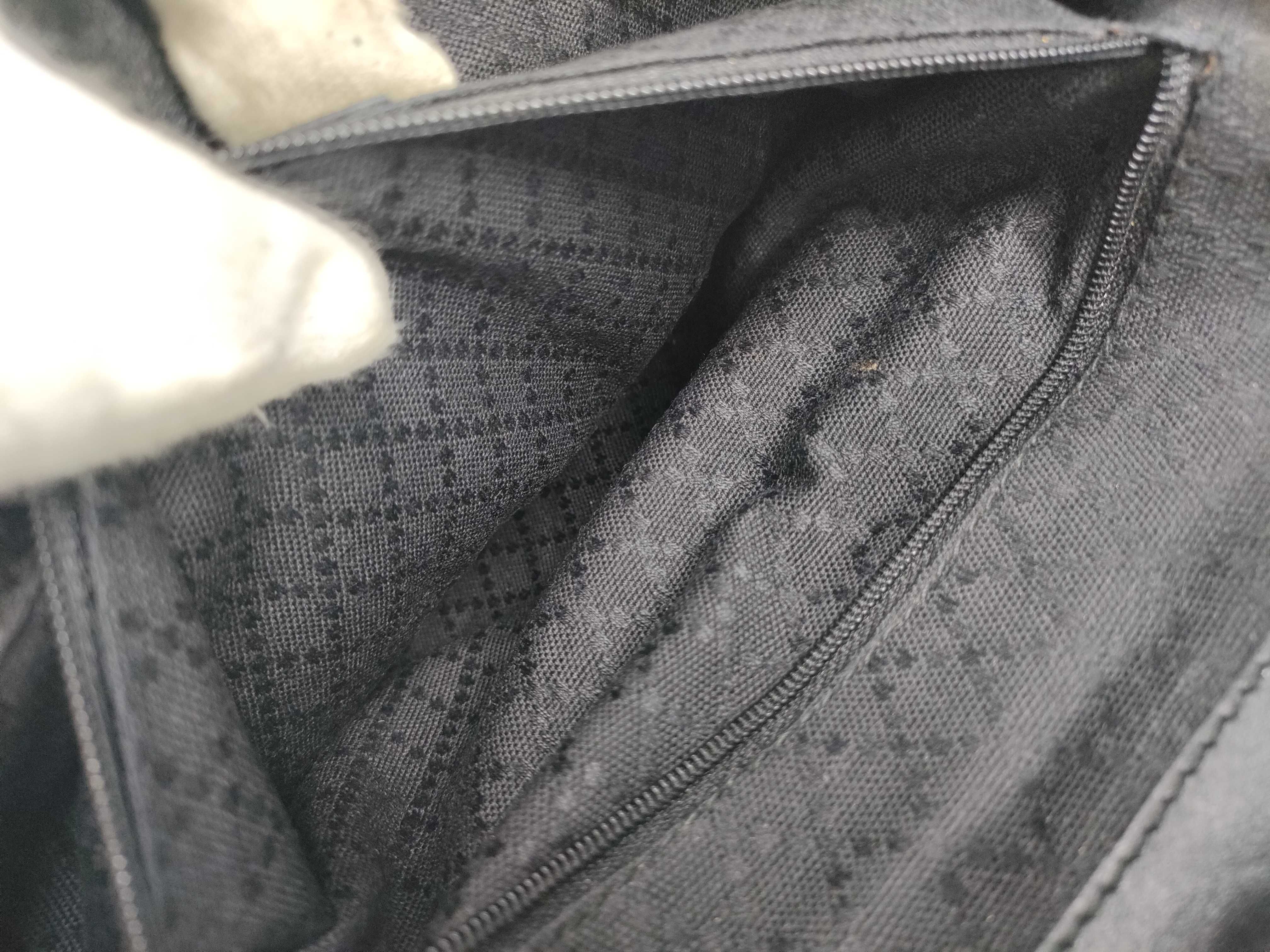 Bamboo Leather Black Backpack — view 12