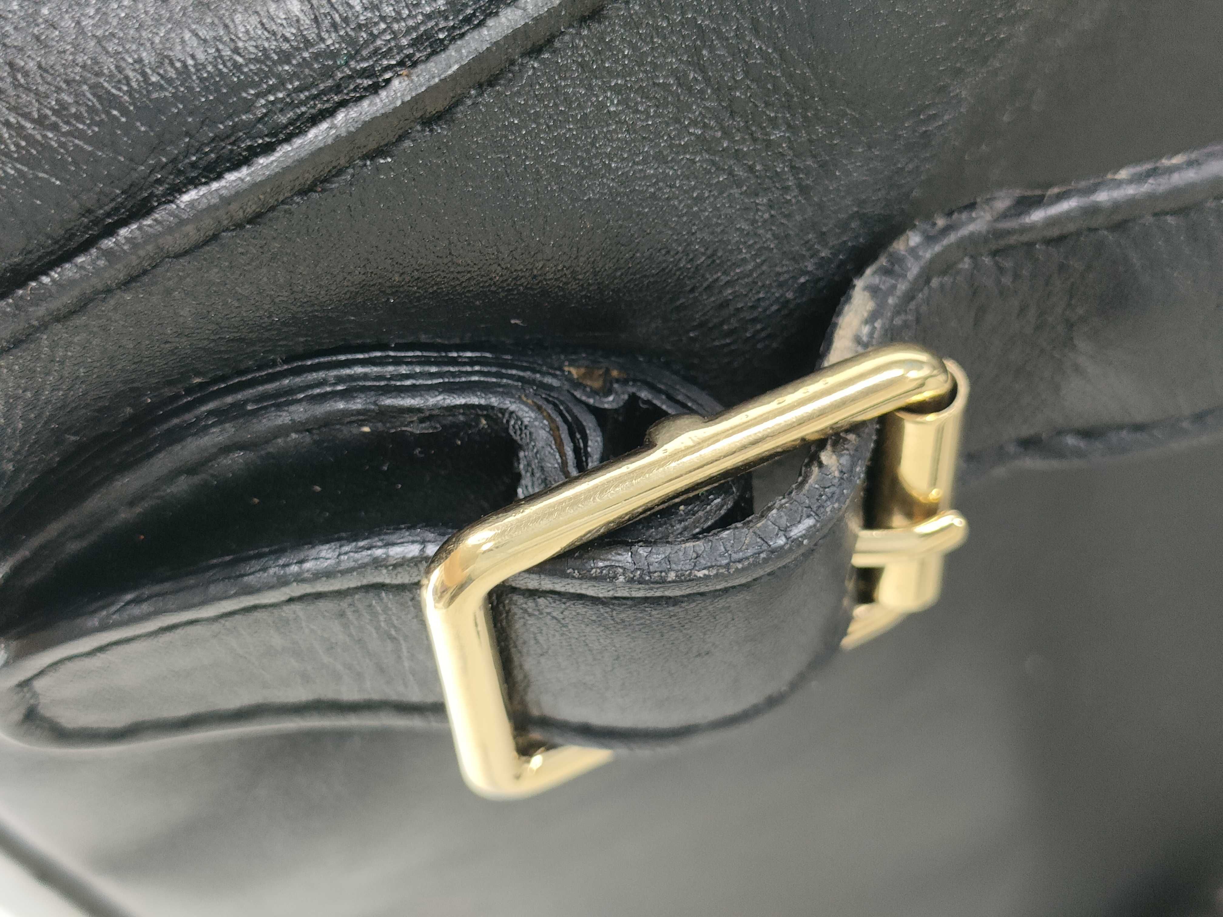 Bamboo Leather Black Backpack — view 6