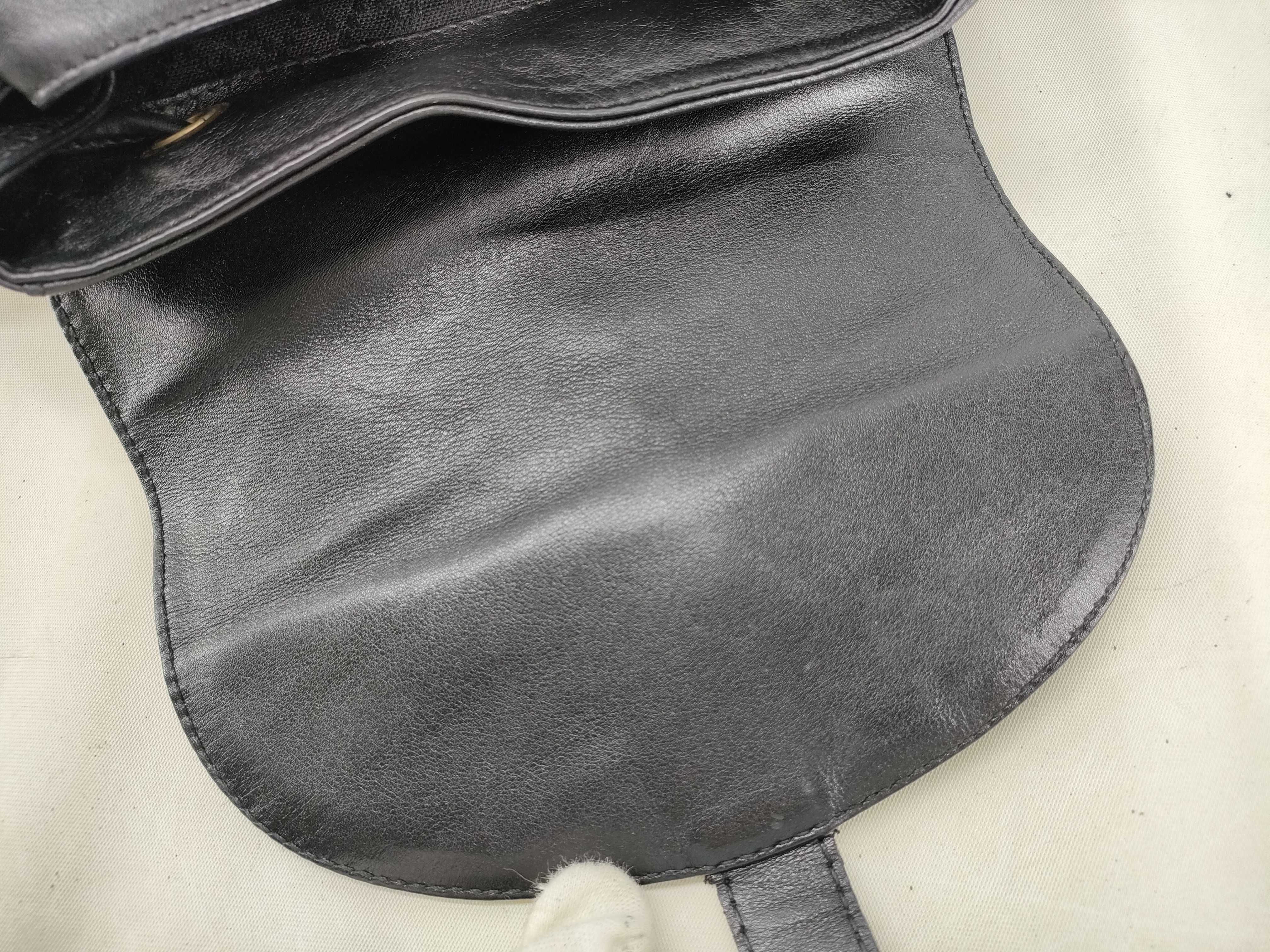 Bamboo Leather Black Backpack — view 10