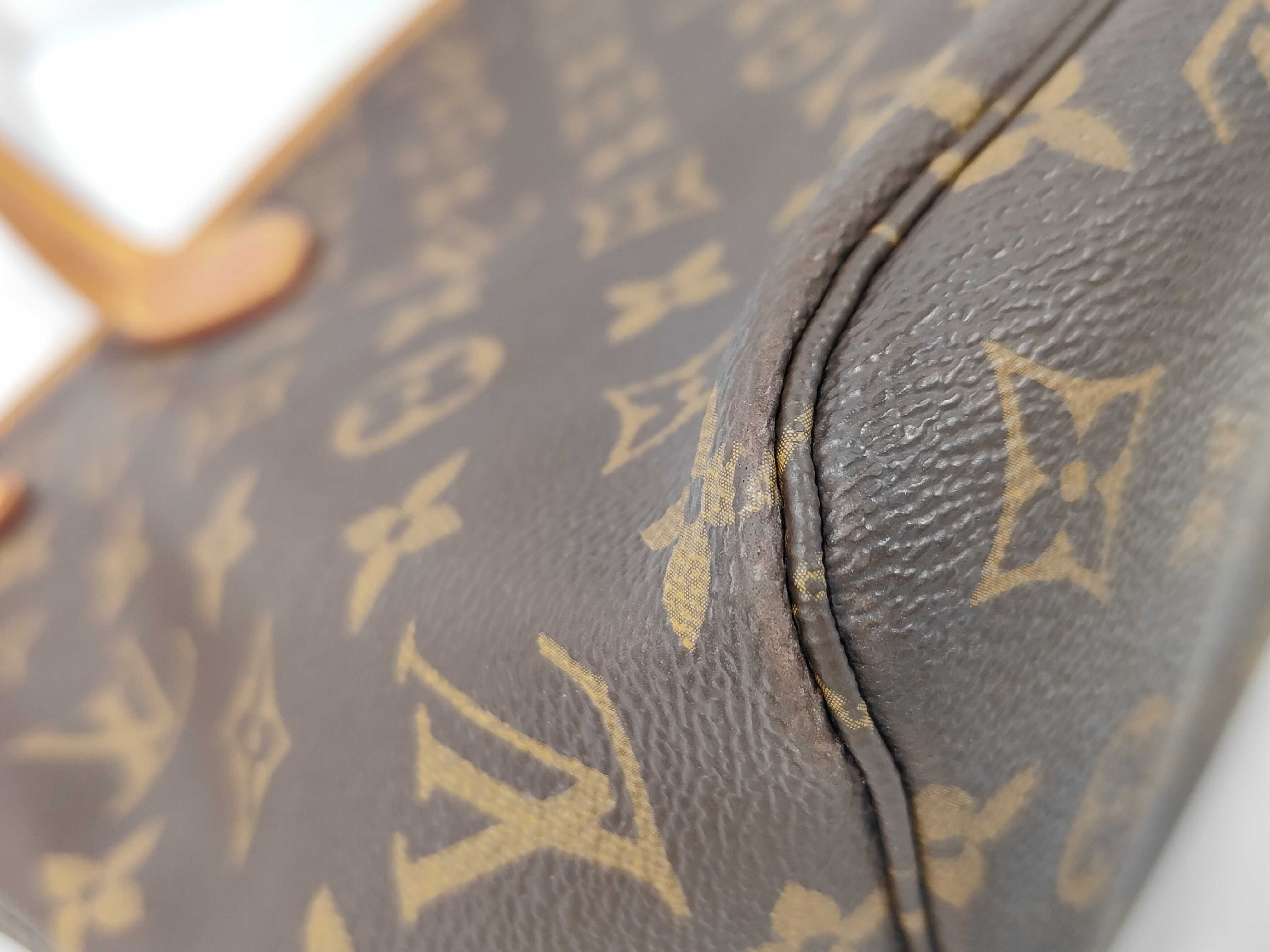 Monogram Neverfull PM Pivoine Gold Hardware with Pouch AR3109 Tote Bag — view 4