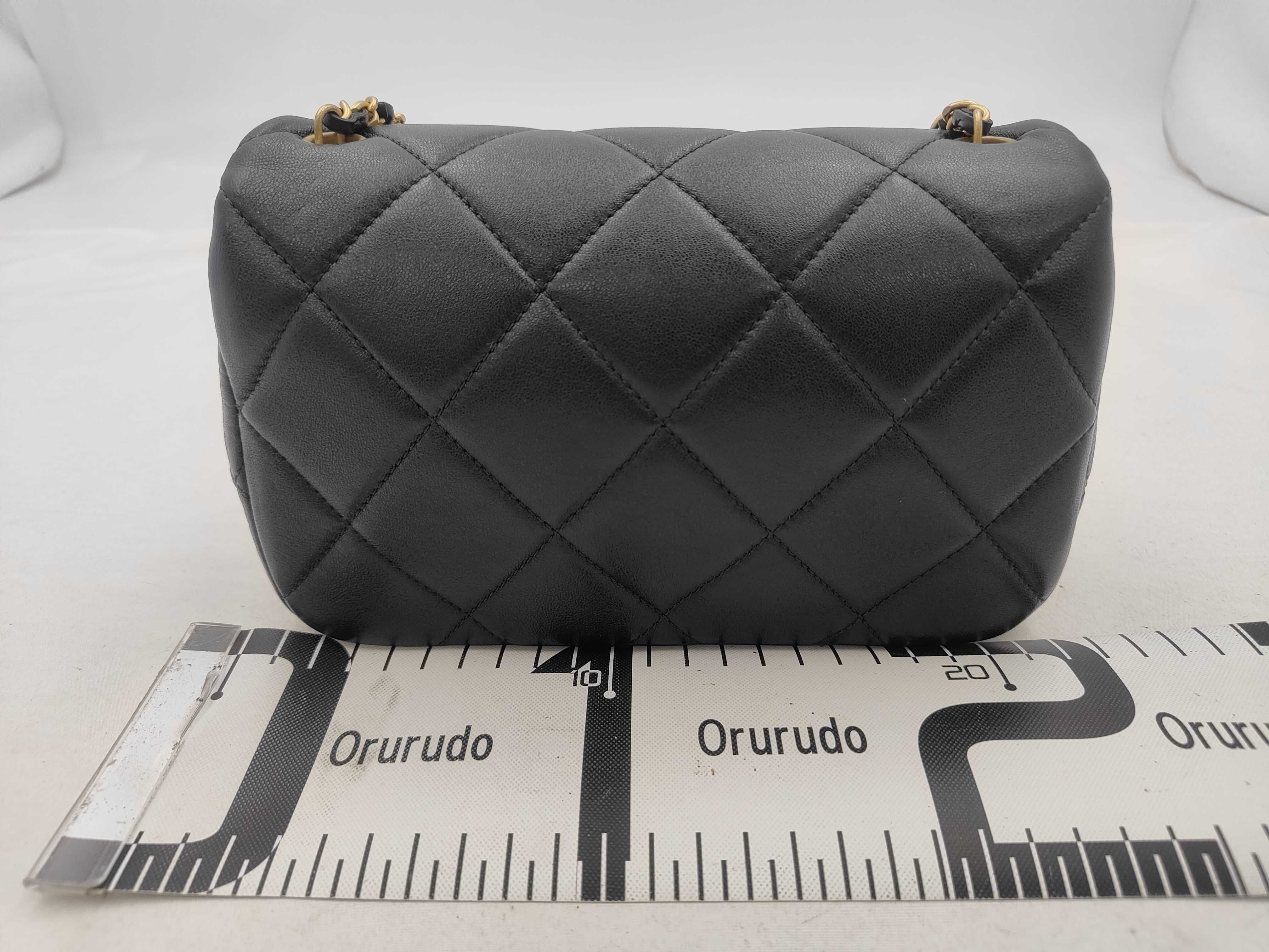 Mini Matelassé Pearly Chain Shoulder Bag — view 2