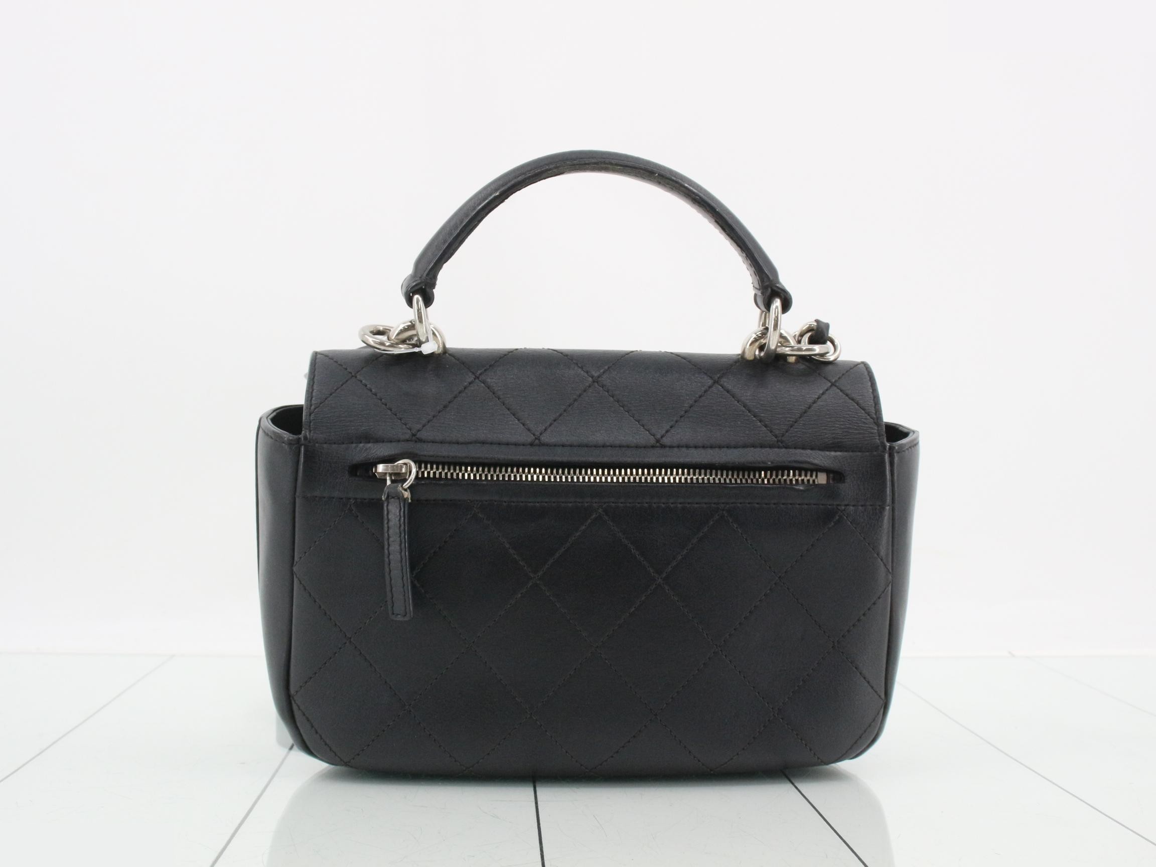 Leather Coco Mark 2-Way Chain Shoulder/Handbag — view 2