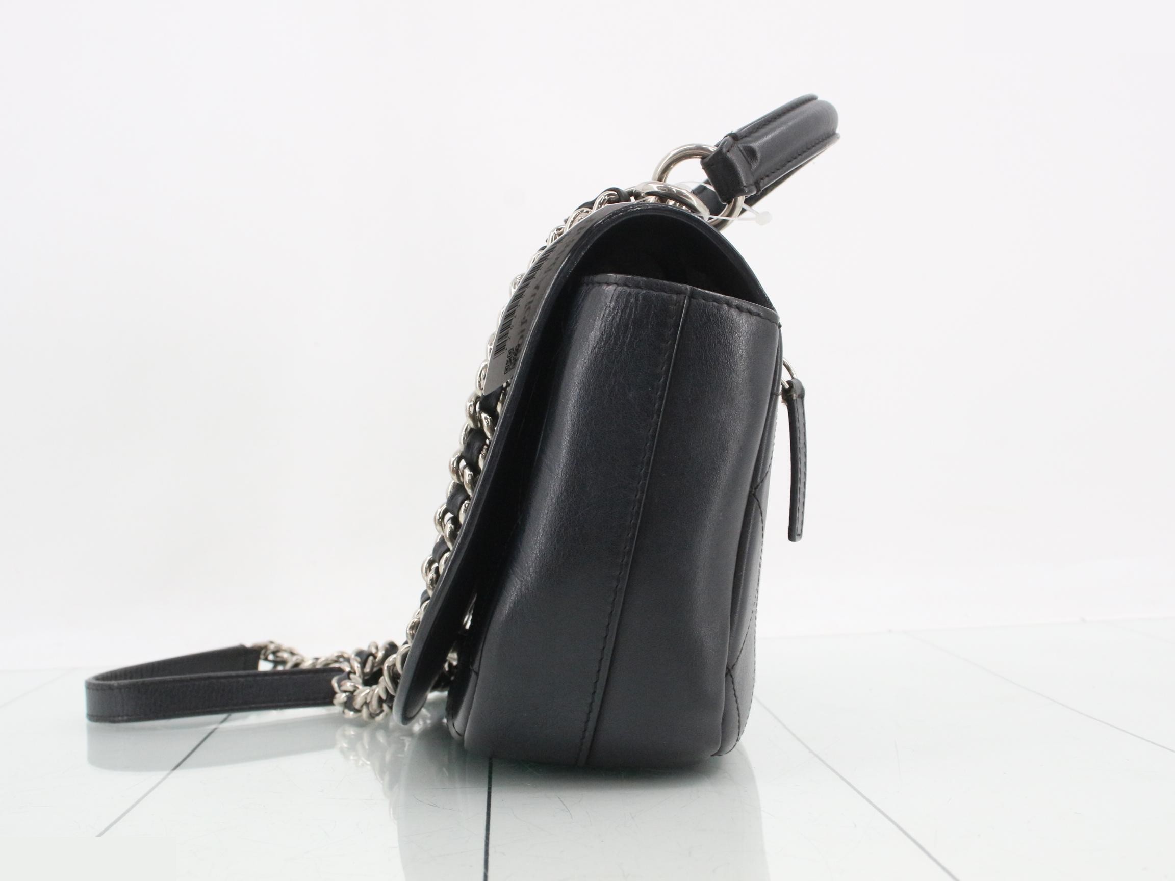 Leather Coco Mark 2-Way Chain Shoulder/Handbag — view 3