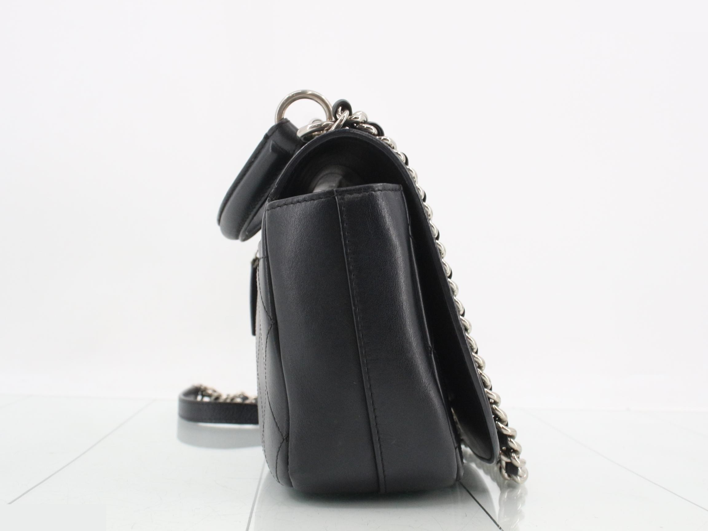 Leather Coco Mark 2-Way Chain Shoulder/Handbag — view 4