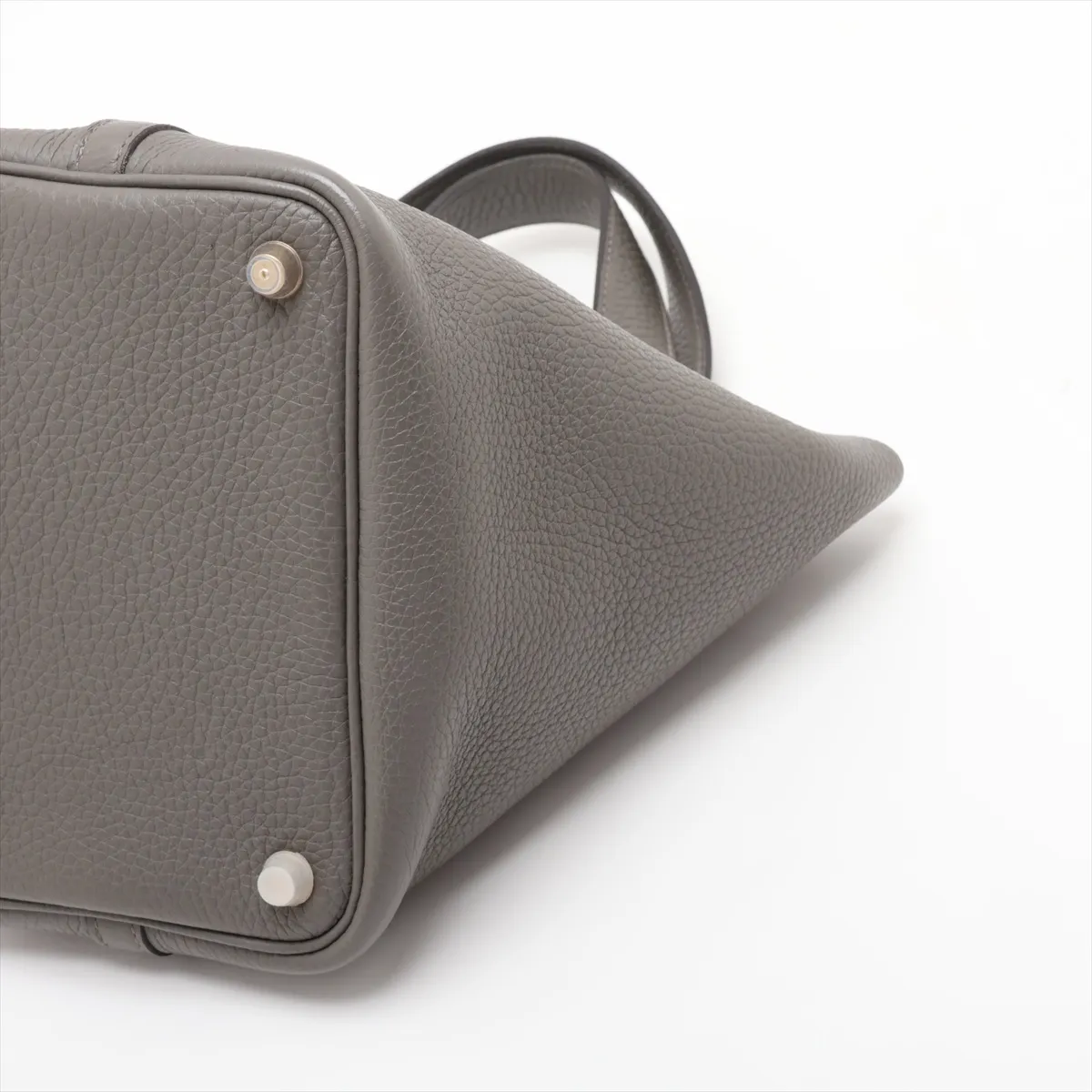 Picotin Lock 18 PM, Taurillon Clemence leather, Grismeyer leather, gold hardware, Z: 2021 — view 3