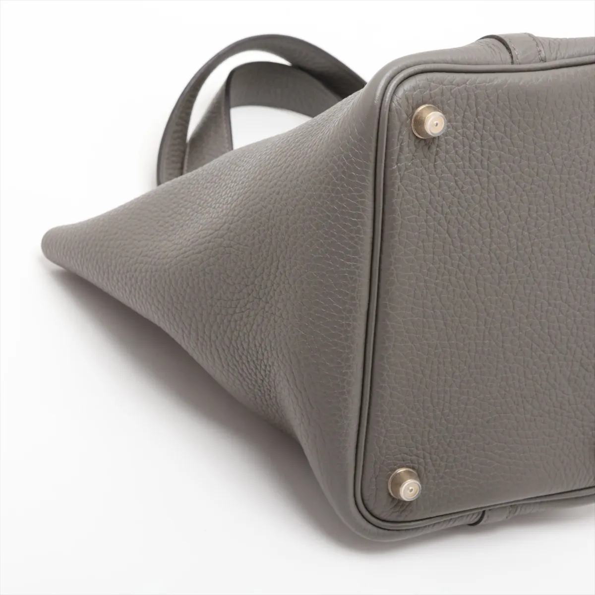 Picotin Lock 18 PM, Taurillon Clemence leather, Grismeyer leather, gold hardware, Z: 2021 — view 4