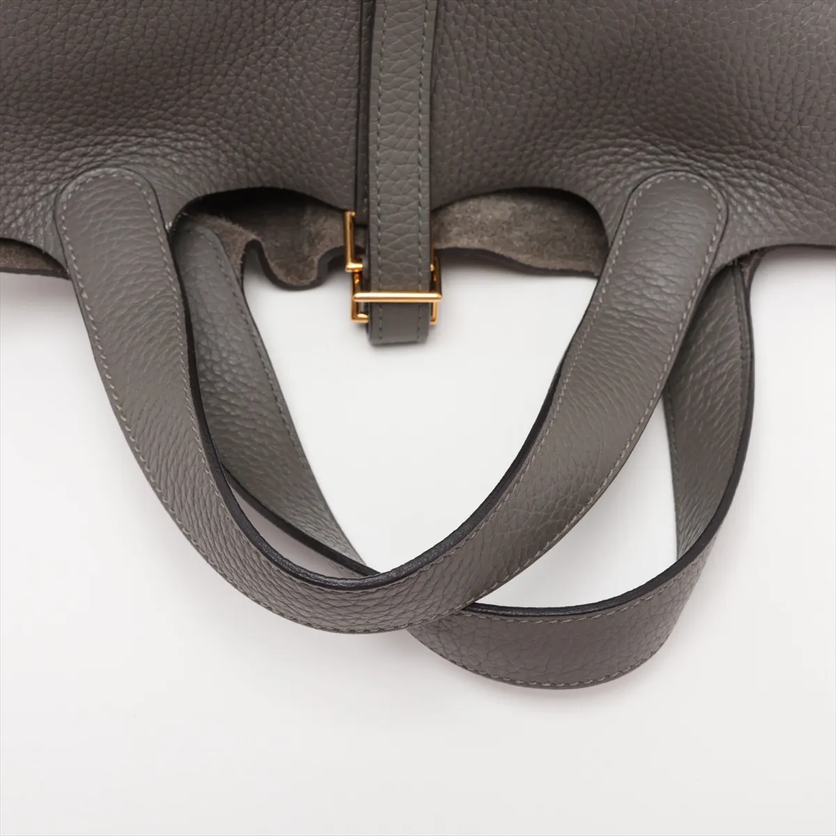 Picotin Lock 18 PM, Taurillon Clemence leather, Grismeyer leather, gold hardware, Z: 2021 — view 5