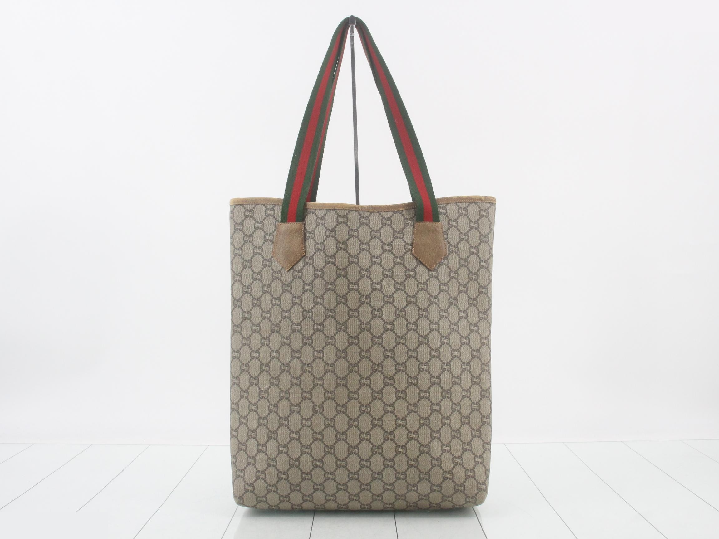 Plus Old Gucci Tote Bag Sherry — view 2