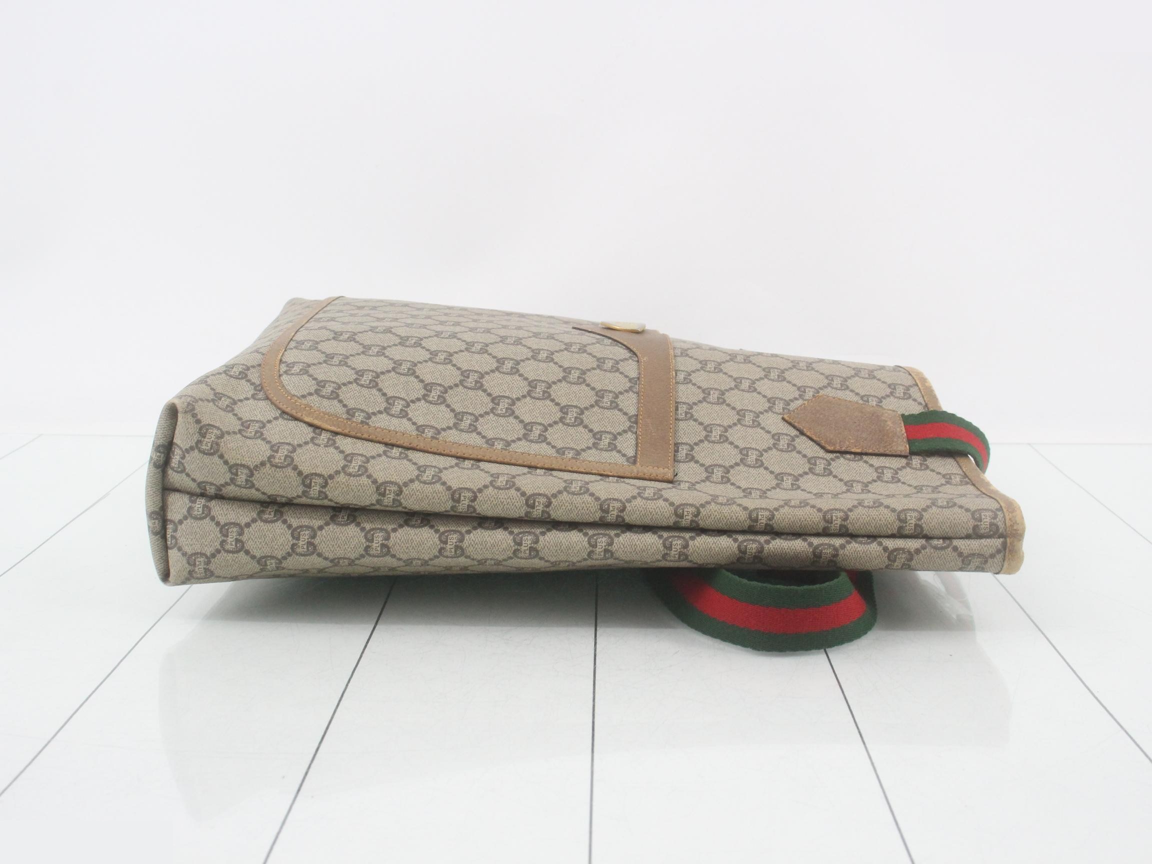 Plus Old Gucci Tote Bag Sherry — view 3