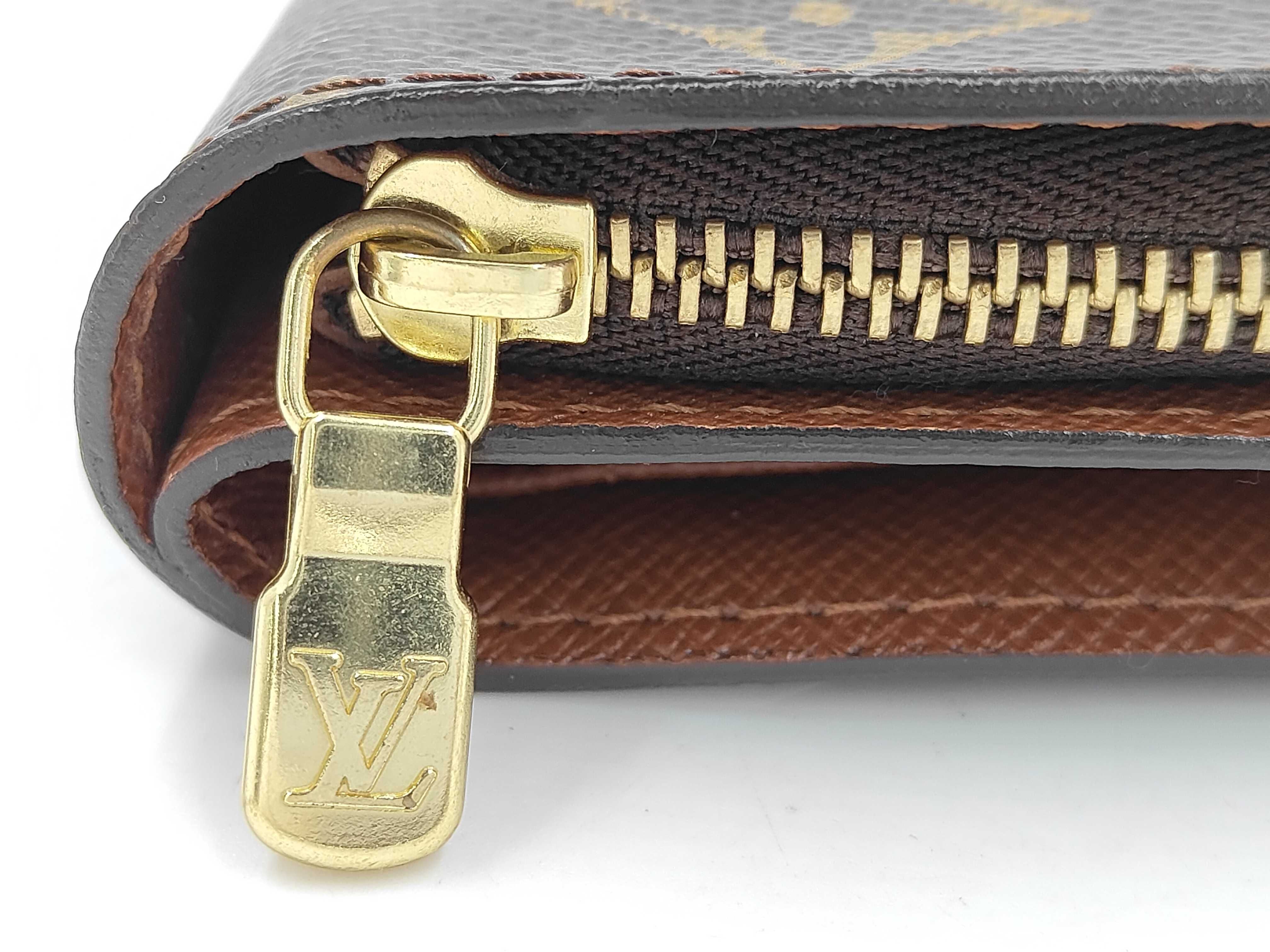 LV Louis Vuitton M61667 Compact Zip Monogram Brown Compact Wallet — view 11