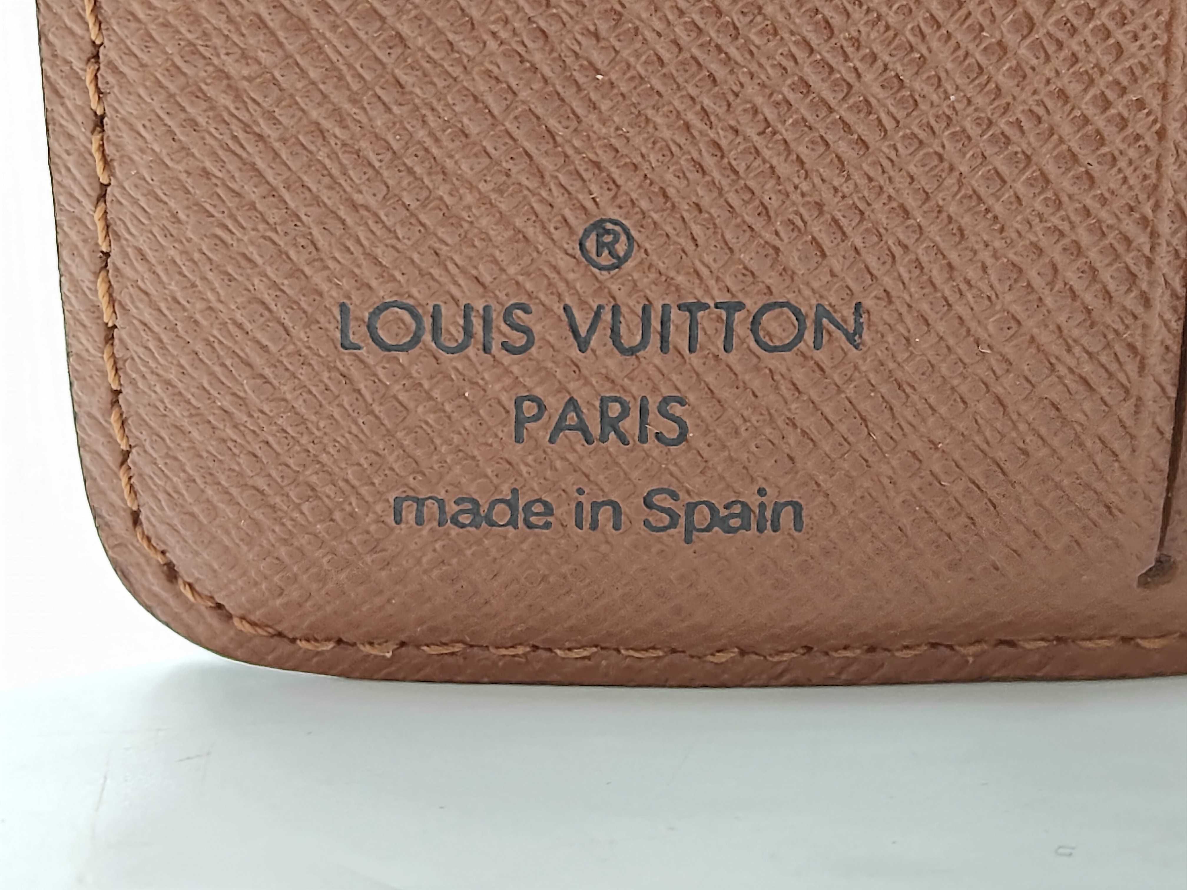 LV Louis Vuitton M61667 Compact Zip Monogram Brown Compact Wallet — view 12