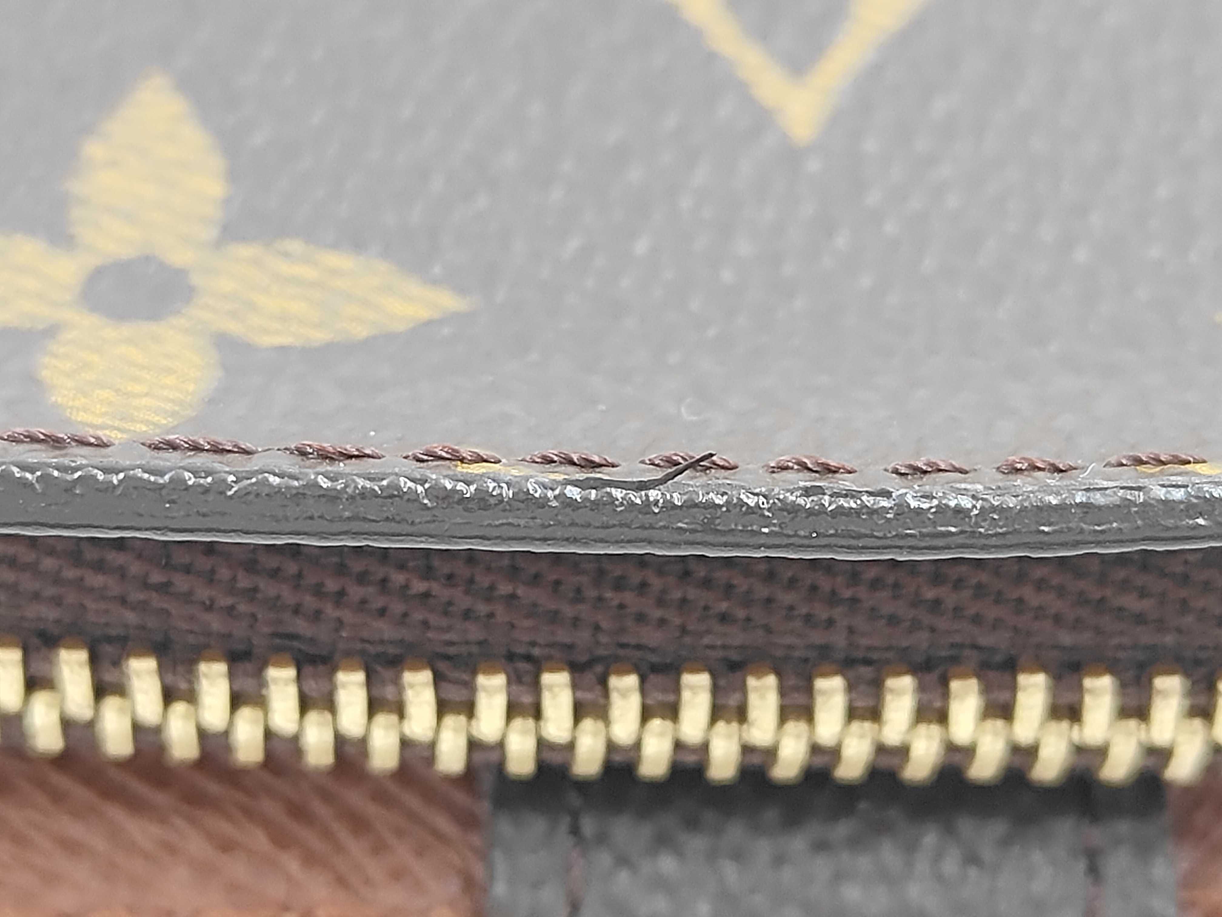 LV Louis Vuitton M61667 Compact Zip Monogram Brown Compact Wallet — view 14