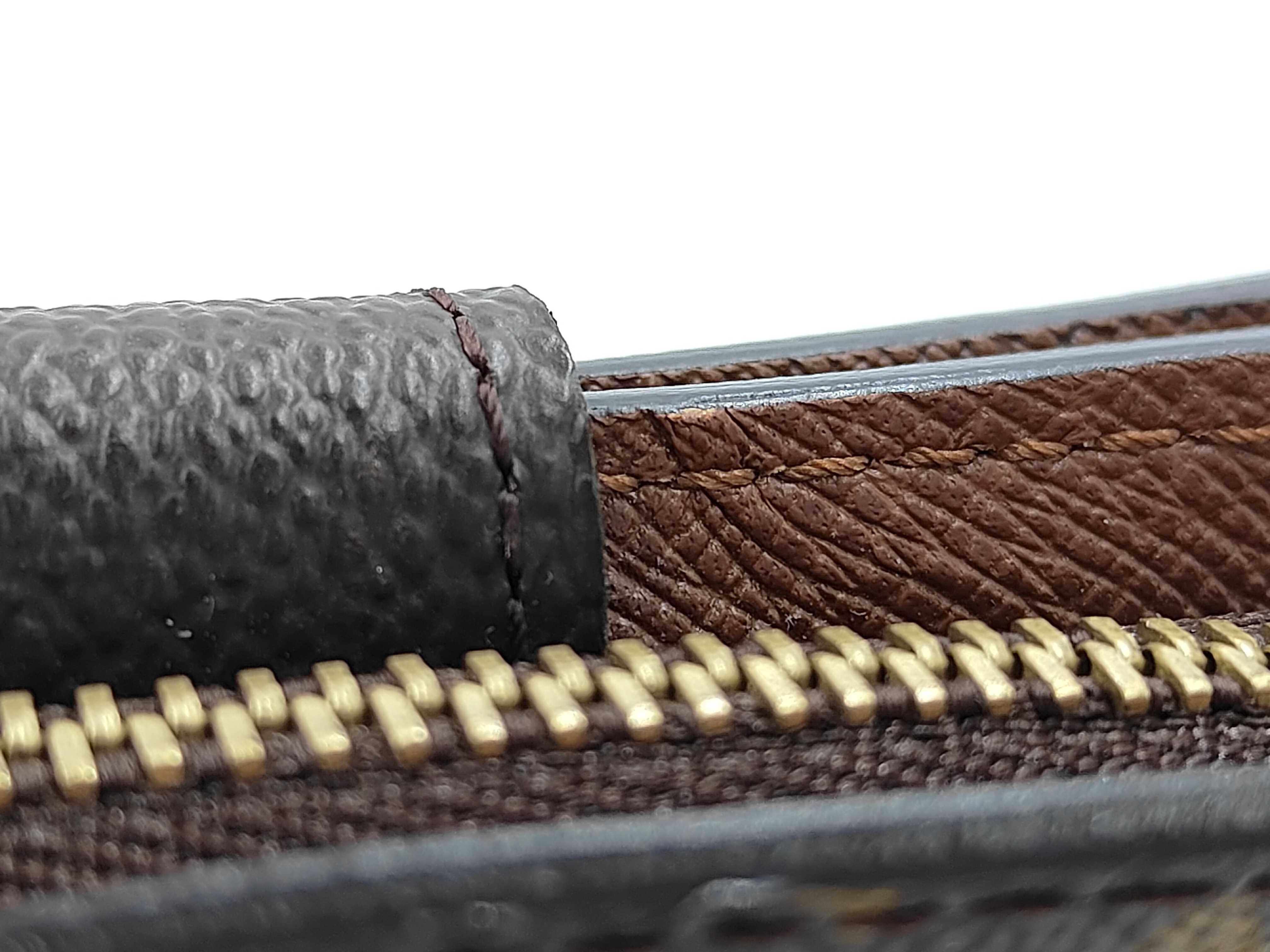 LV Louis Vuitton M61667 Compact Zip Monogram Brown Compact Wallet — view 15