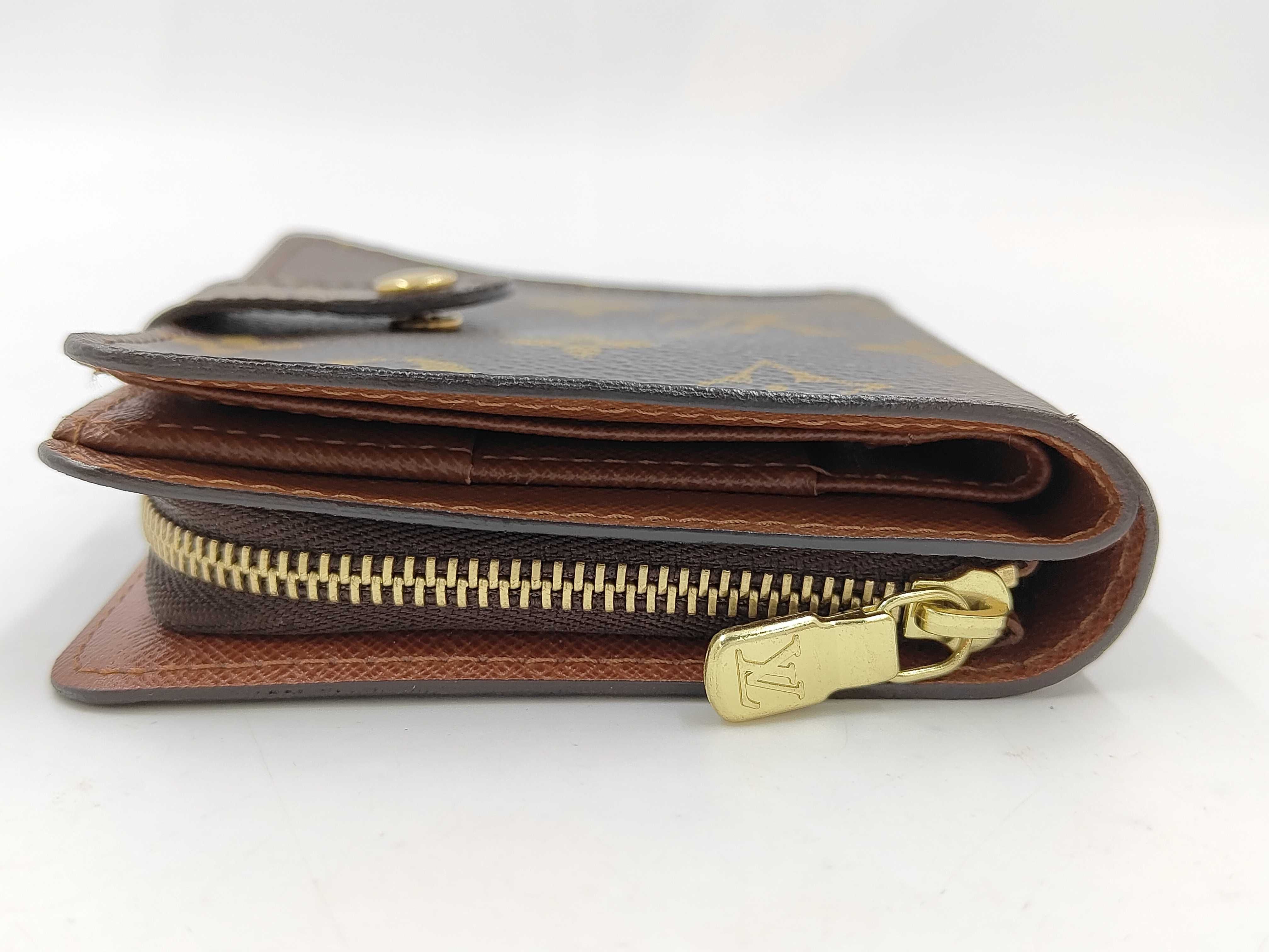 LV Louis Vuitton M61667 Compact Zip Monogram Brown Compact Wallet — view 6