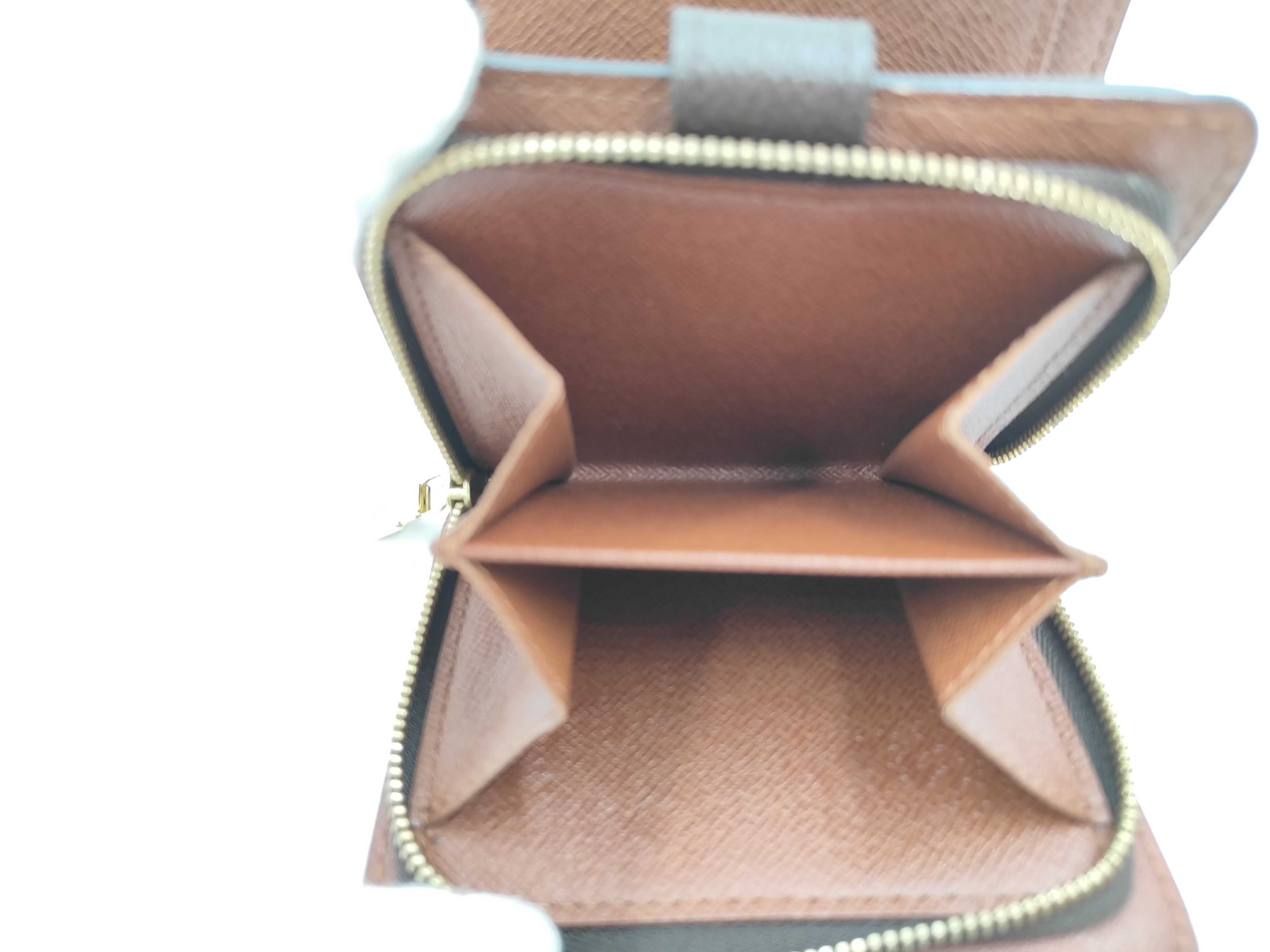 LV Louis Vuitton M61667 Compact Zip Monogram Brown Compact Wallet — view 9