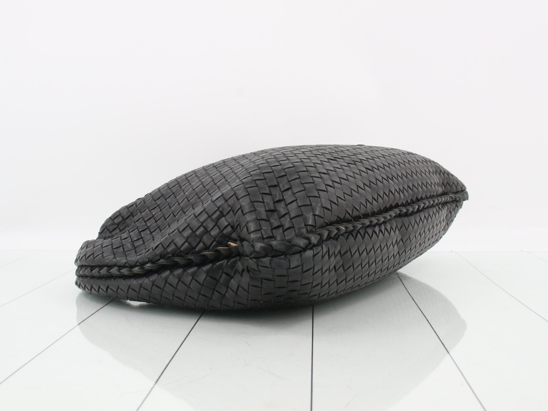 Intrecciato One-Shoulder Bag — view 5