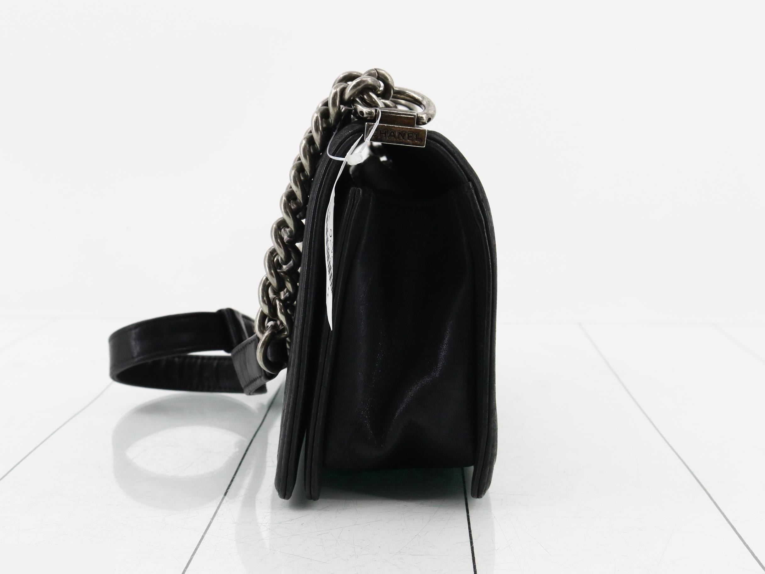 BOY CHANEL Calfskin Shoulder Bag — view 3