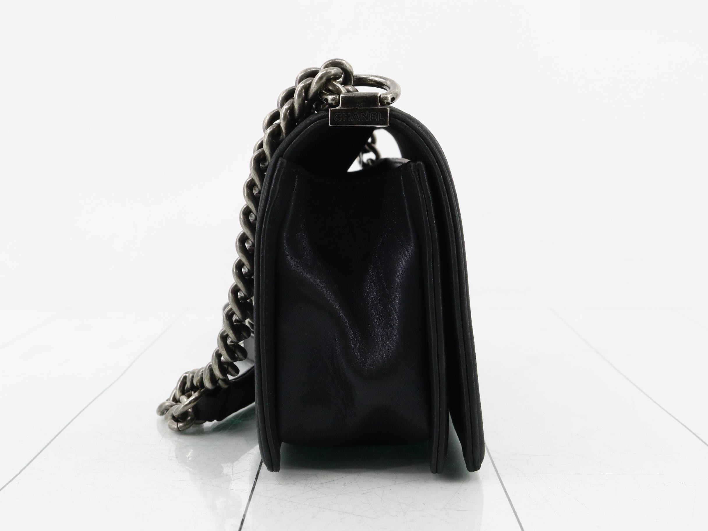 BOY CHANEL Calfskin Shoulder Bag — view 4