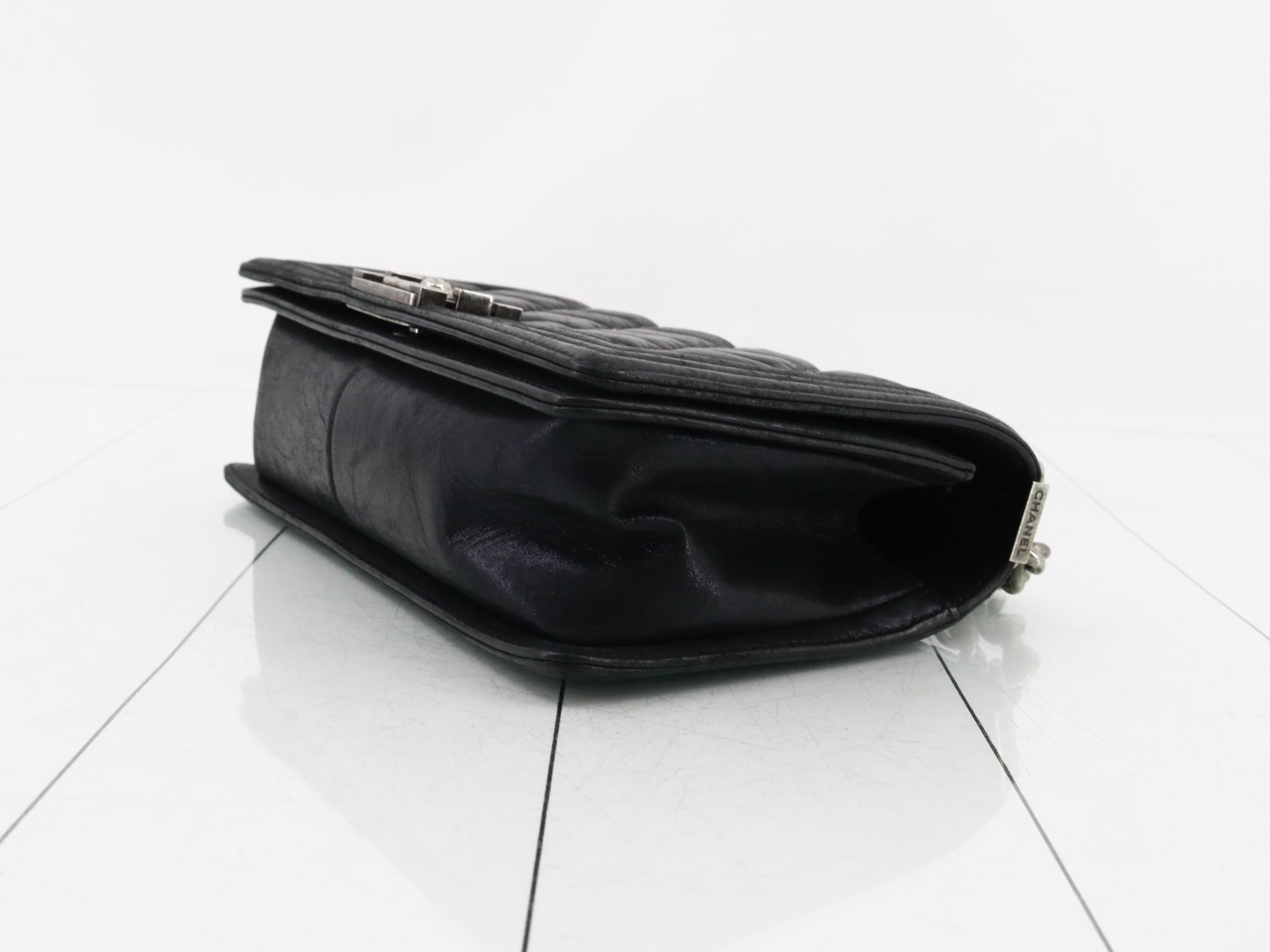 BOY CHANEL Calfskin Shoulder Bag — view 6
