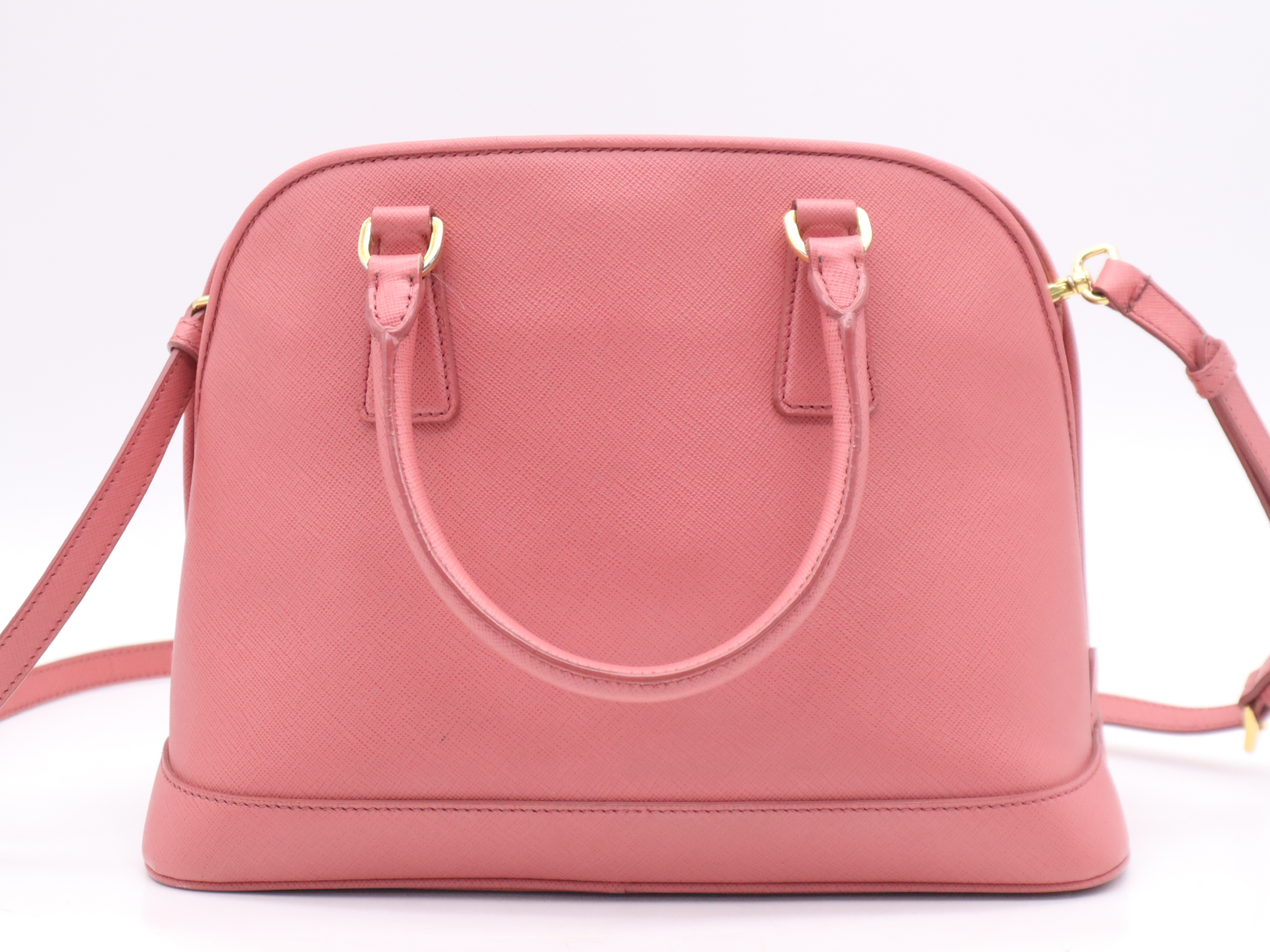 BN2567 2-Way Handbag with Shoulder Strap and Guarantee Card, Pink — view 2
