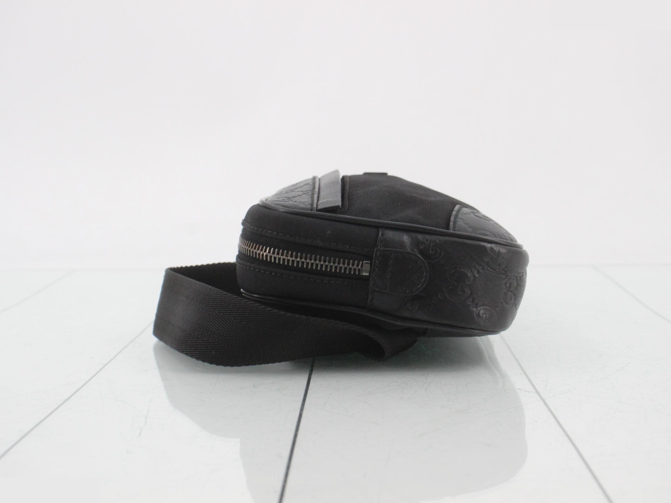 Guccissima waist bag, black — view 4