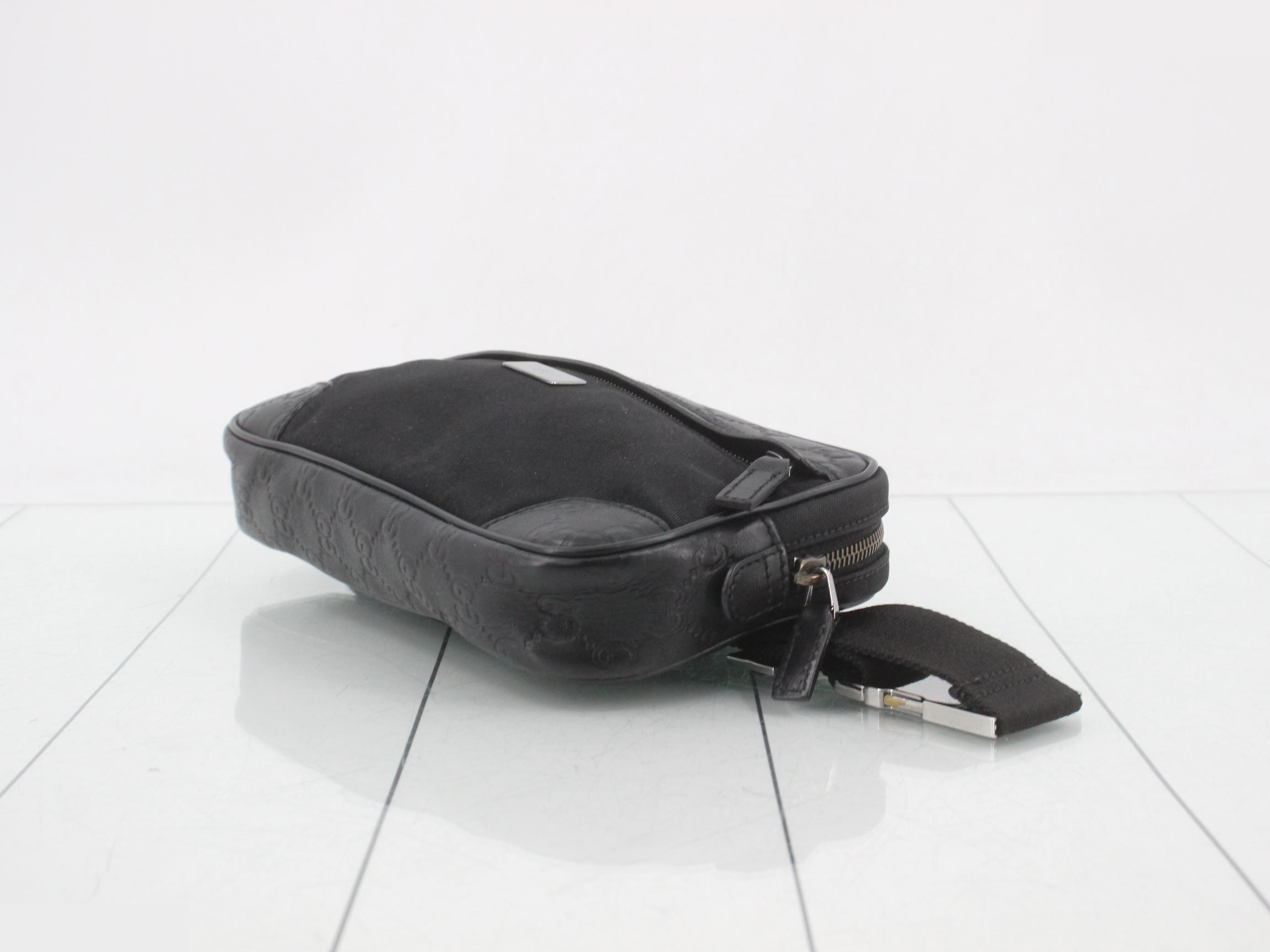 Guccissima waist bag, black — view 6