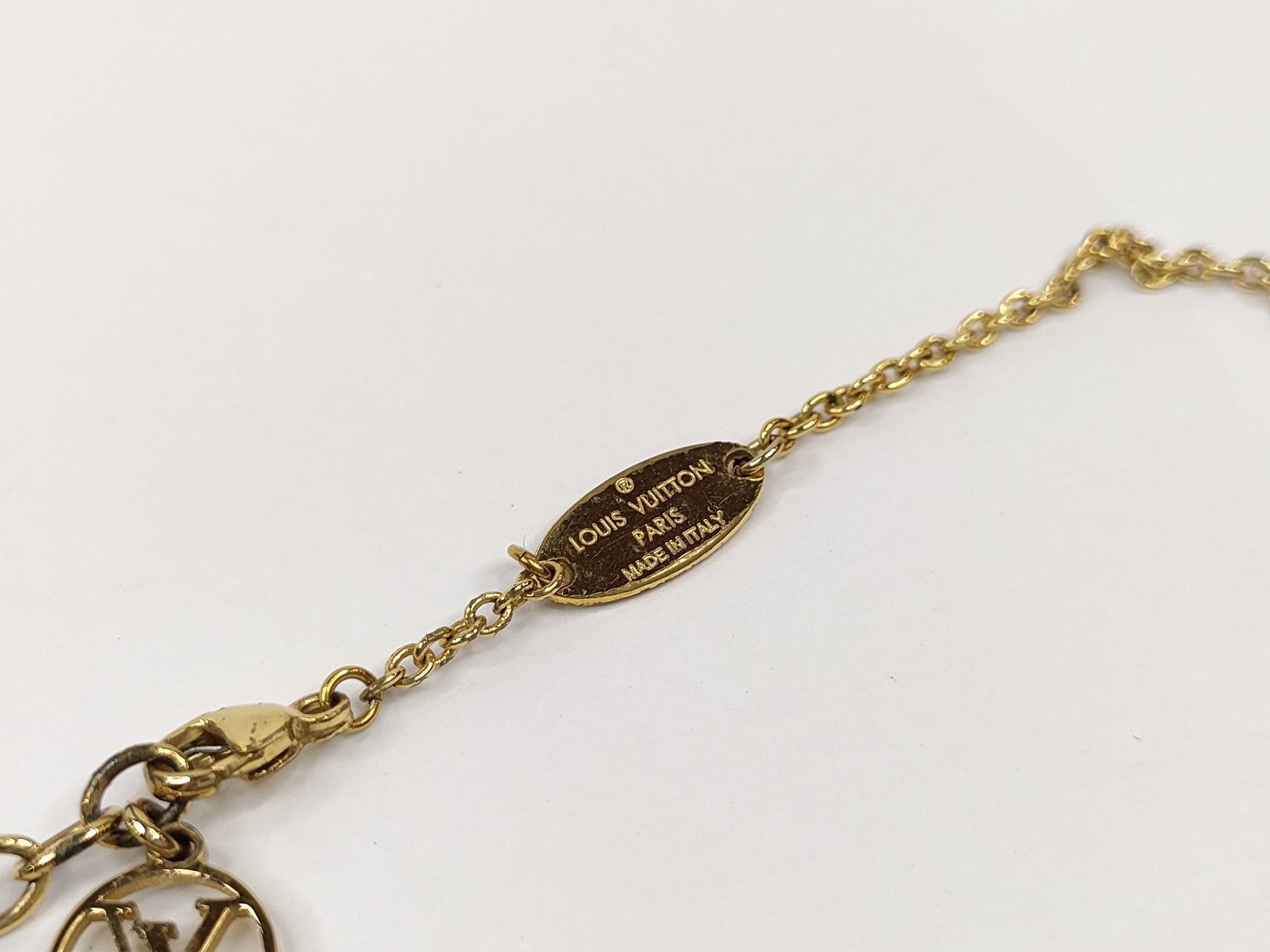 Essentiel V Gold Tone Pendant Necklace — view 5