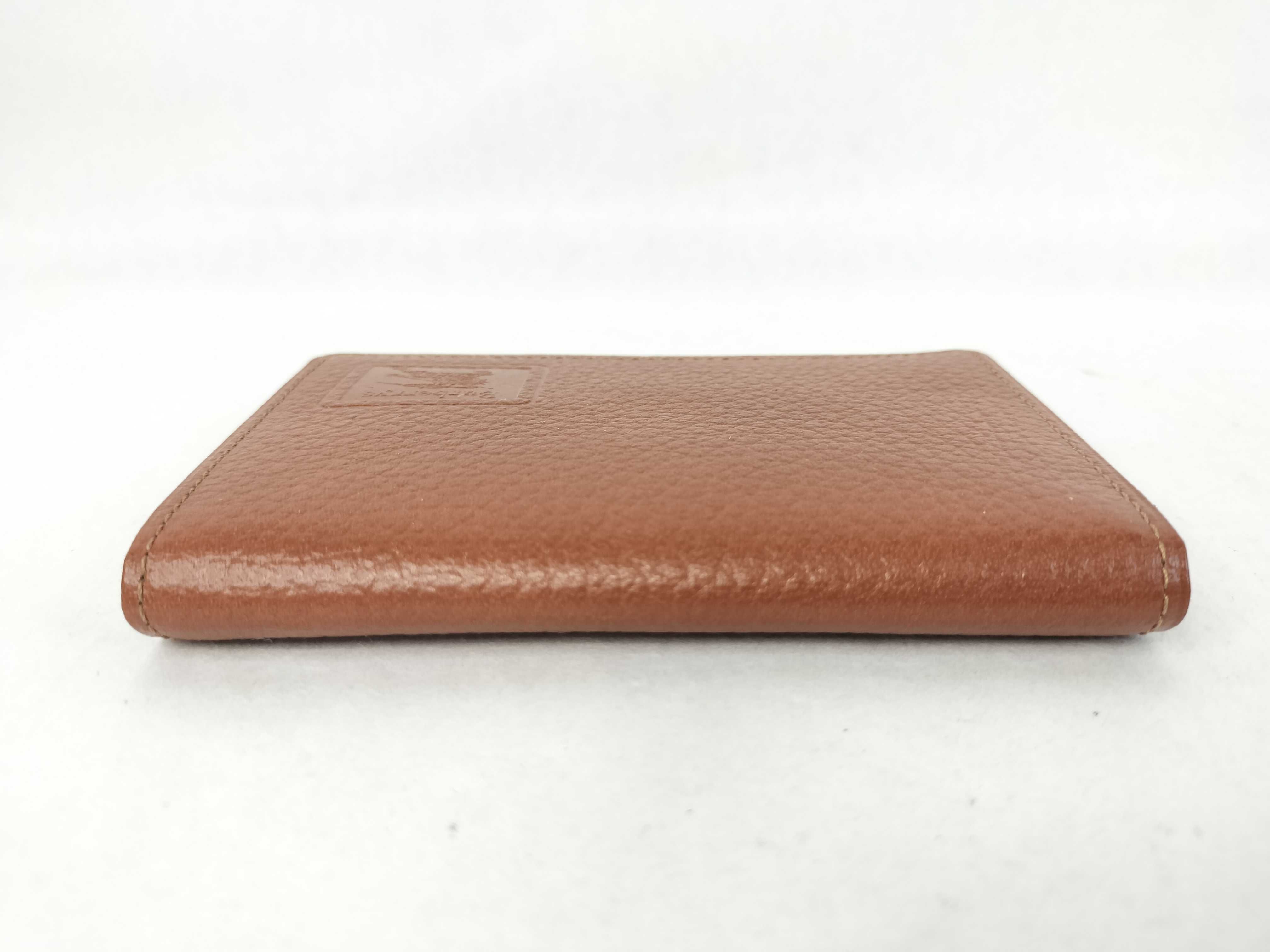Card Case, Leather, Dark Brown. (Card case, pass case, business card holder) — view 6