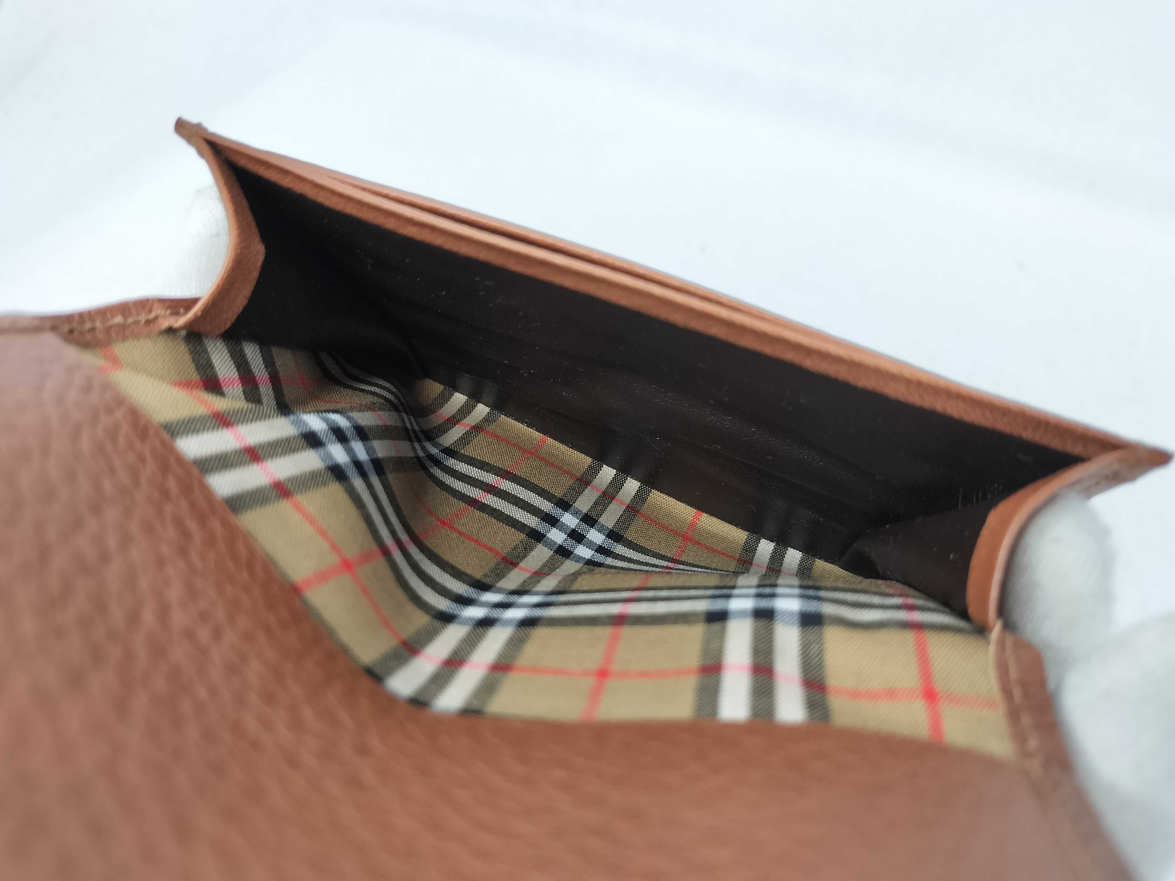 Card Case, Leather, Dark Brown. (Card case, pass case, business card holder) — view 10