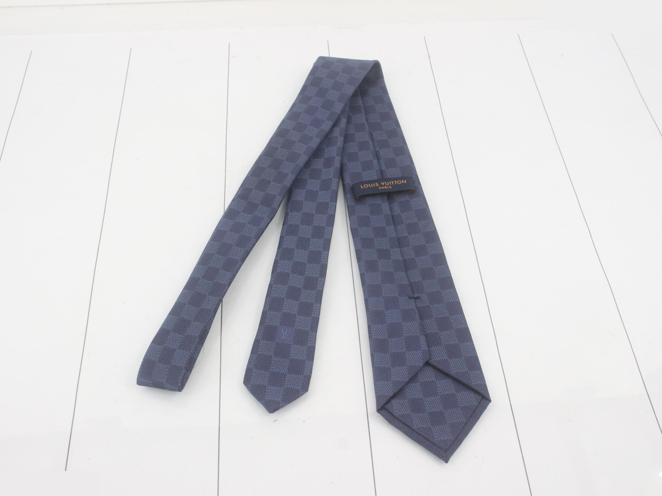 Damier tie — view 2