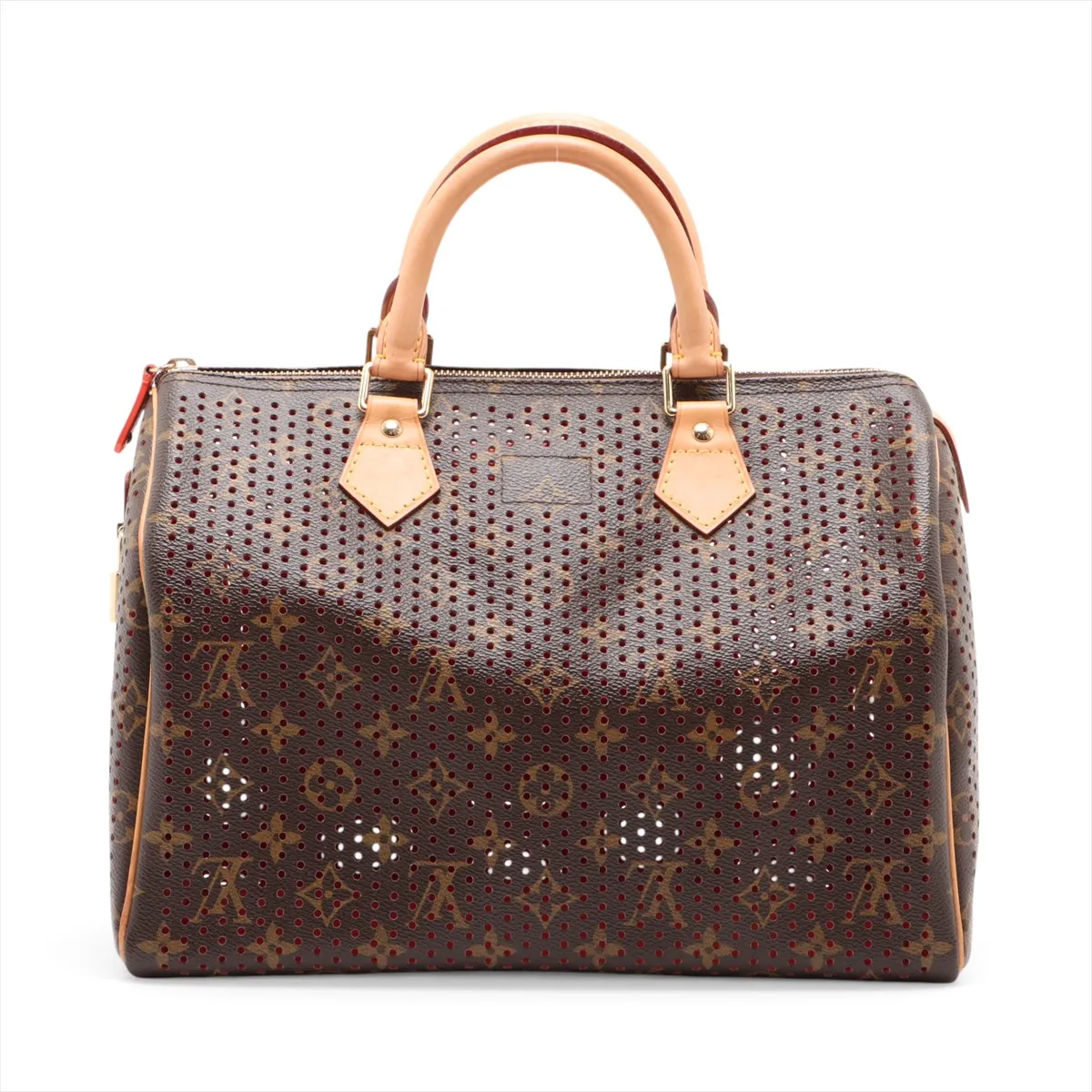 Monogram Perfo Speedy 30 M95182 SP0018 Brown — view 2