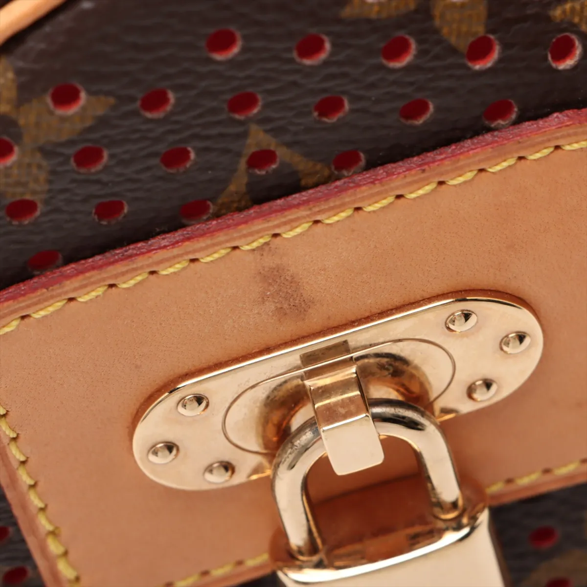 Monogram Perfo Speedy 30 M95182 SP0018 Brown — view 12