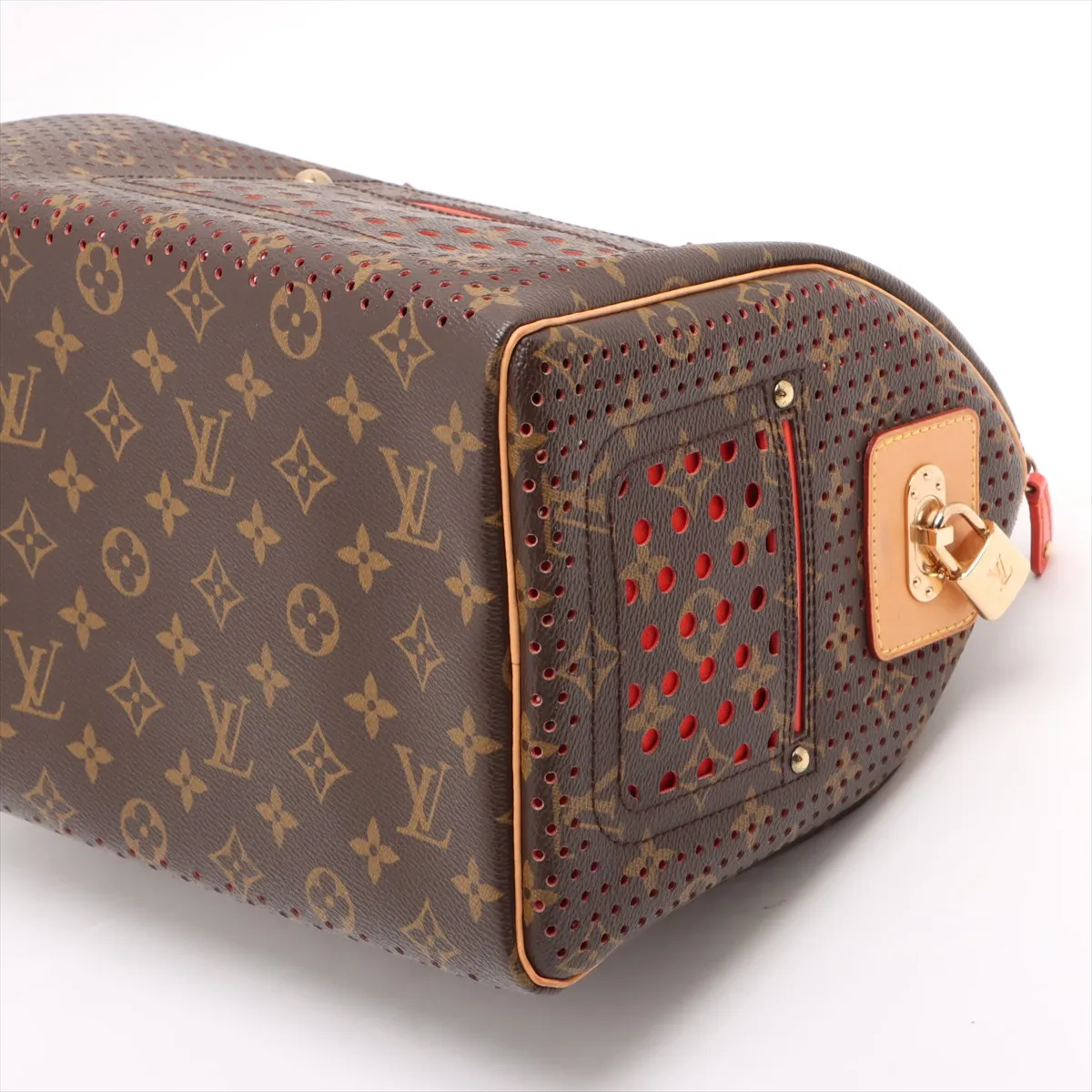 Monogram Perfo Speedy 30 M95182 SP0018 Brown — view 3