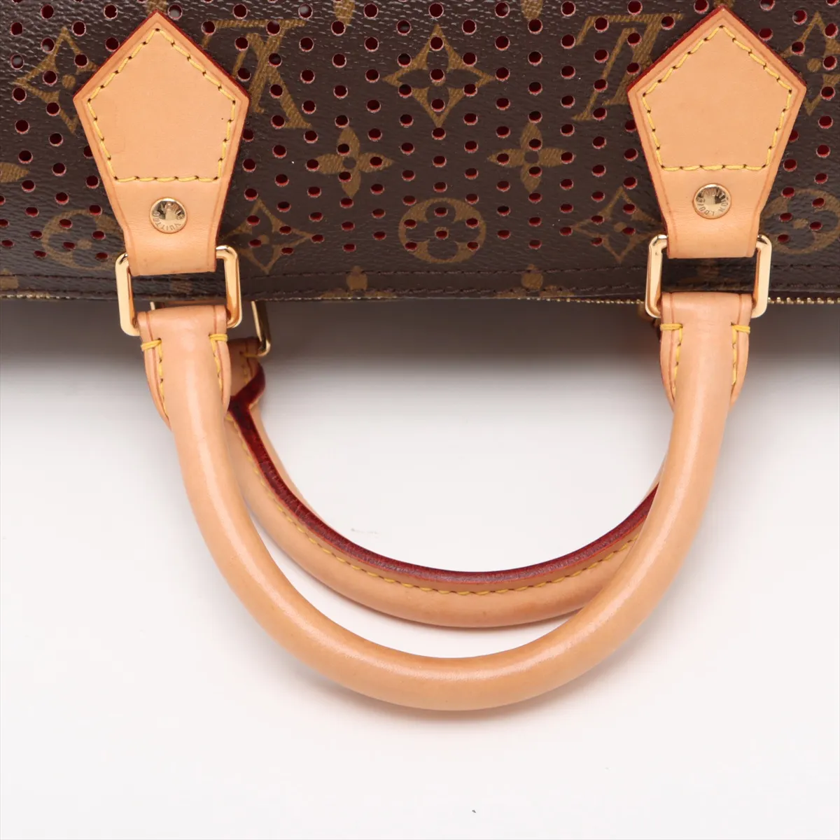 Monogram Perfo Speedy 30 M95182 SP0018 Brown — view 5