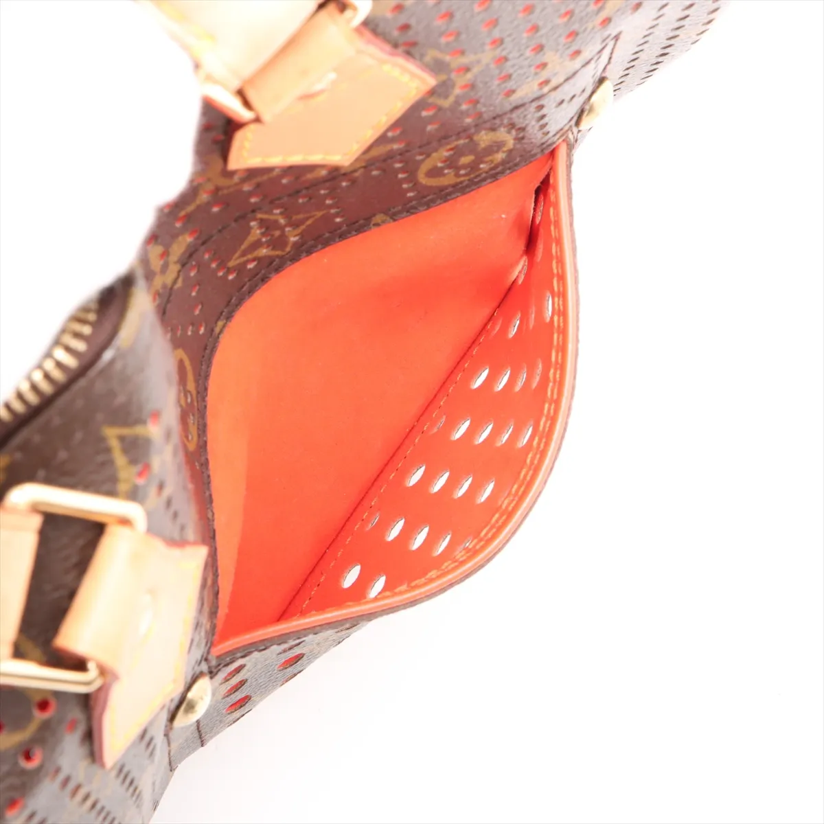 Monogram Perfo Speedy 30 M95182 SP0018 Brown — view 9