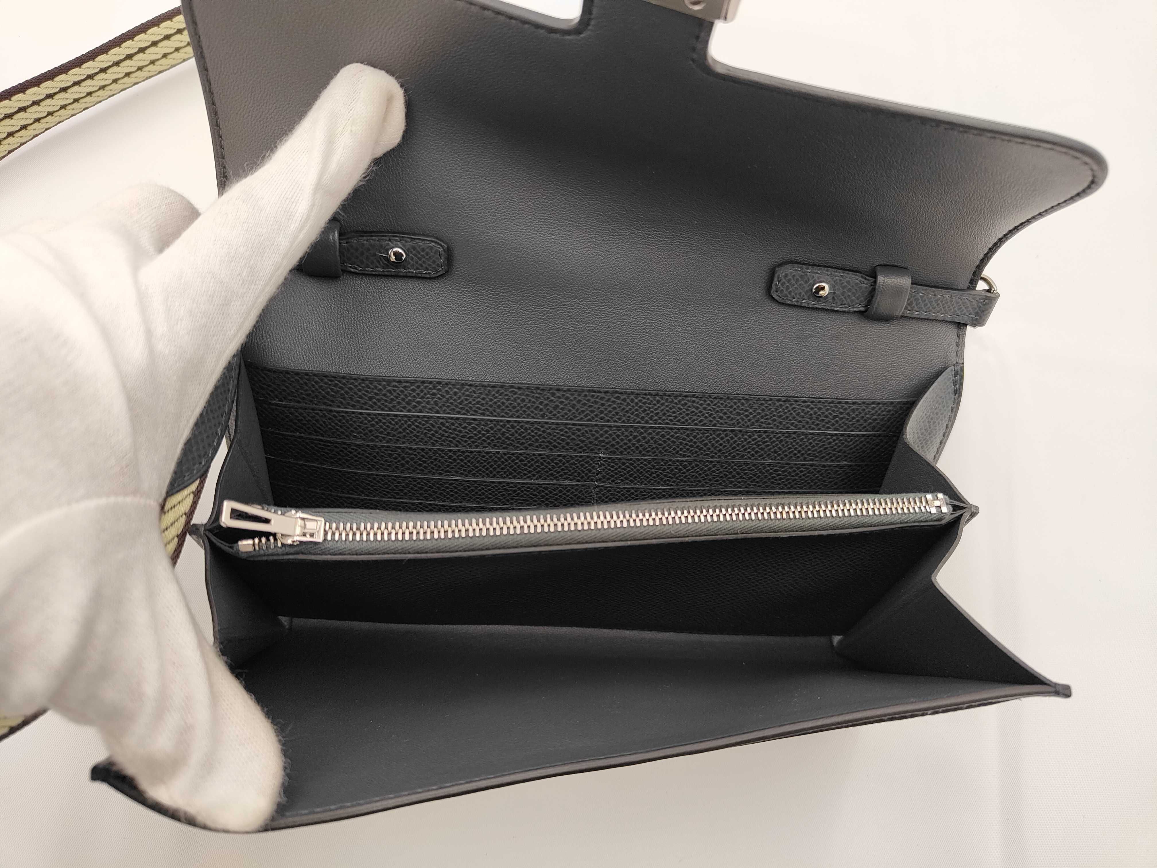 Constance To Go Epsom Leather Shoulder Bag with Silver Hardware (W Stamp) — view 10